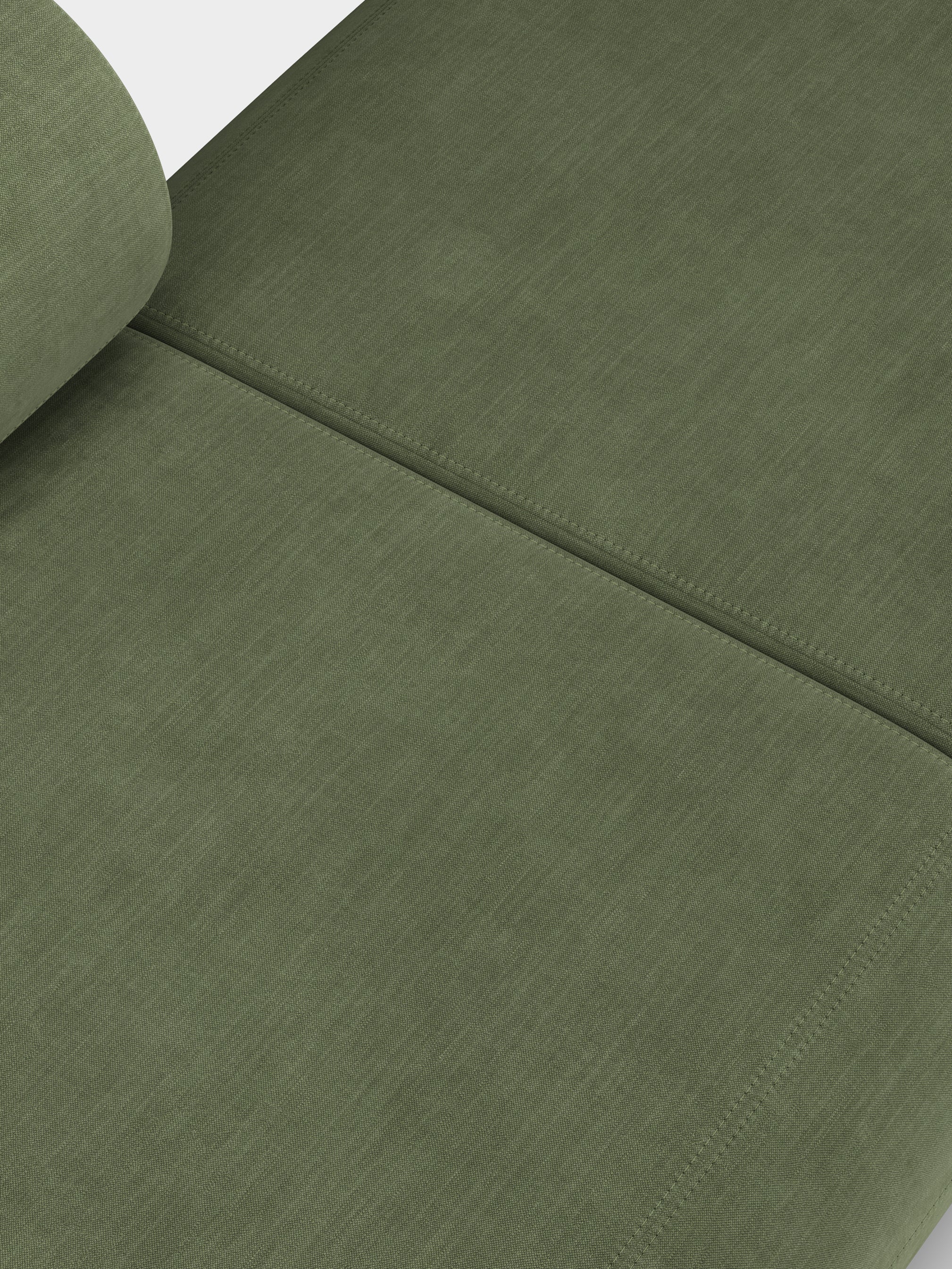 Fat 3-Seater Left Open Modular Sofa