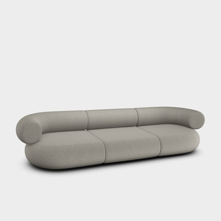 Clay Alpine Boucle / 3-Seater Modular Sofa / Alpine - Clay (84)