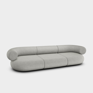 Natural Alpine Boucle / 3-Seater Modular Sofa / Alpine - Natural (01)