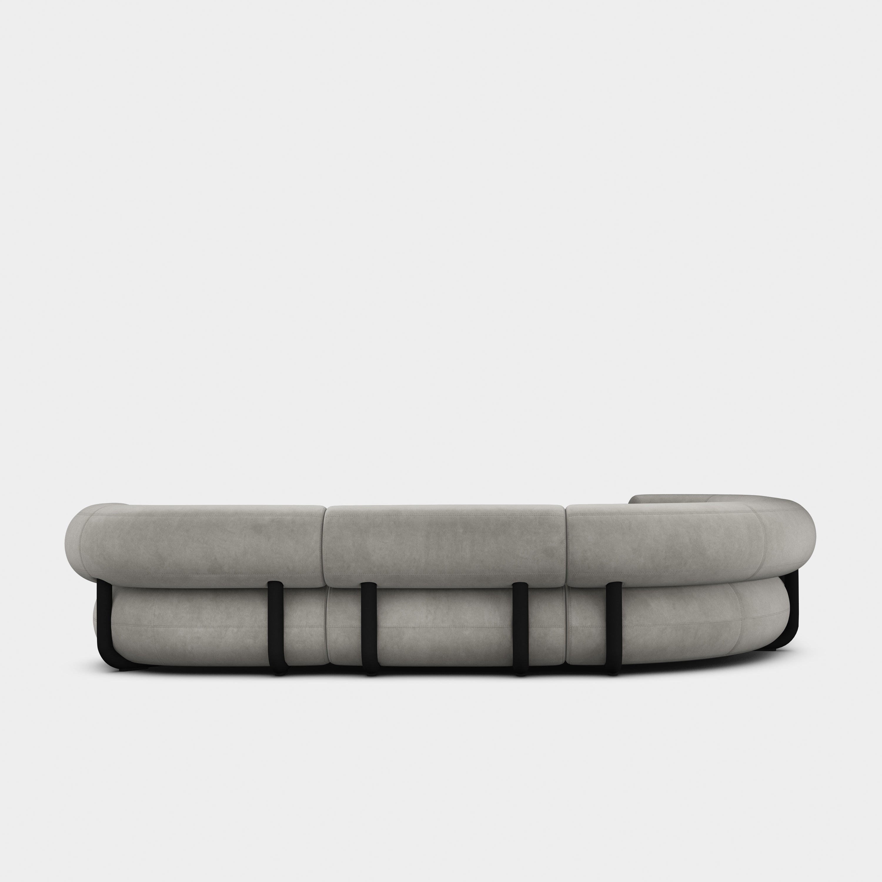 Fat 4-Seater Right Corner Modular Sofa