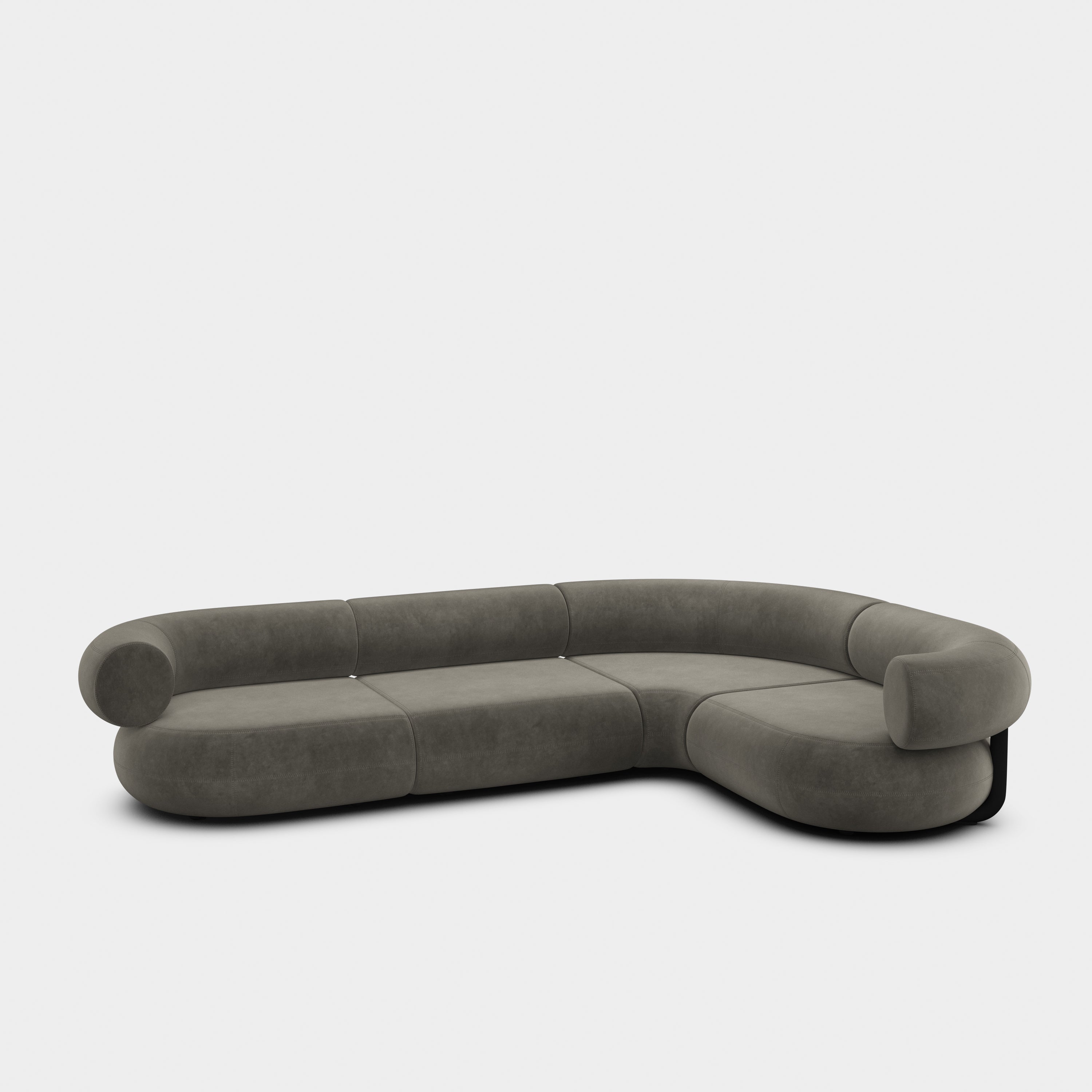 Fat 4-Seater Right Corner Modular Sofa
