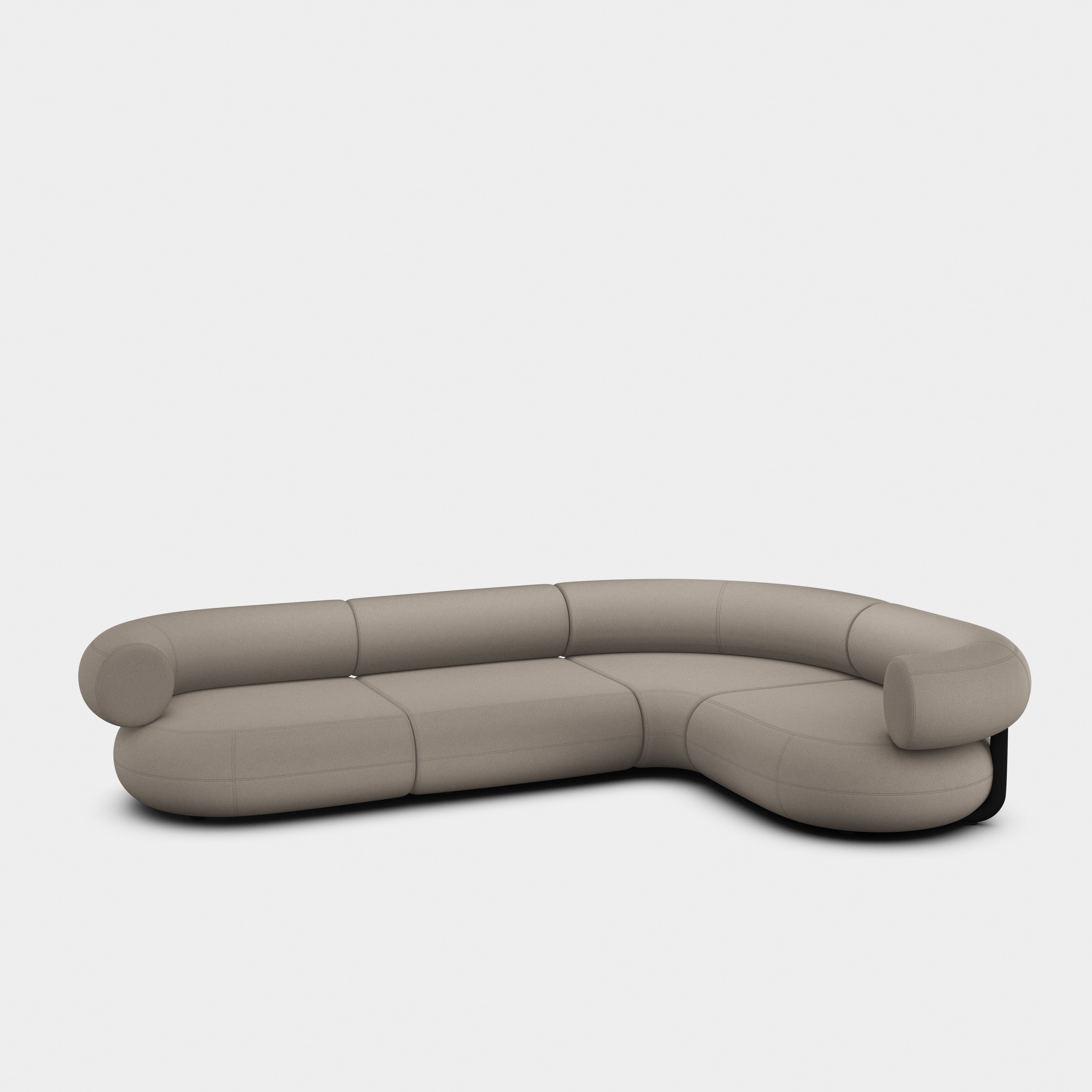 Fat 4-Seater Right Corner Modular Sofa
