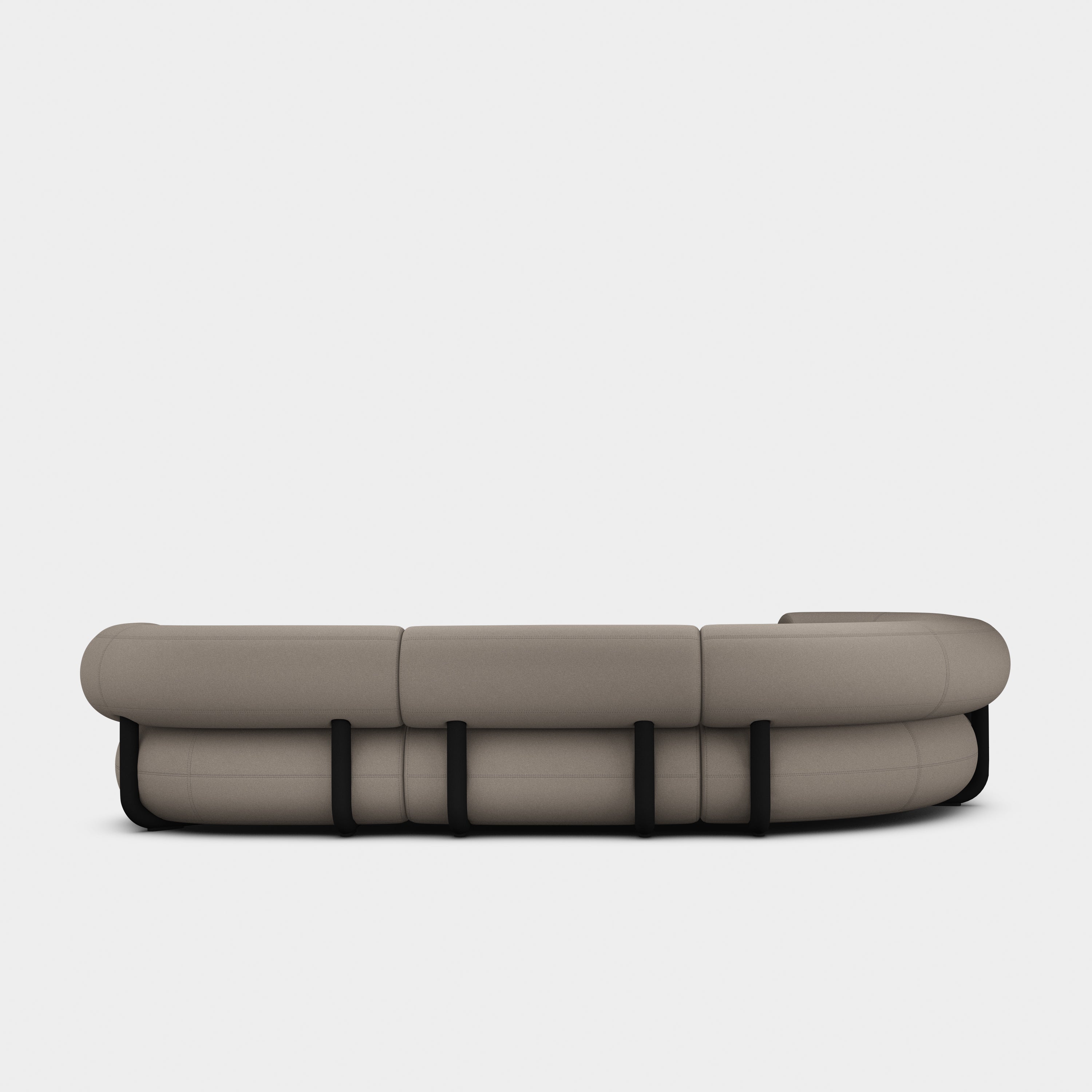 Fat 4-Seater Right Corner Modular Sofa
