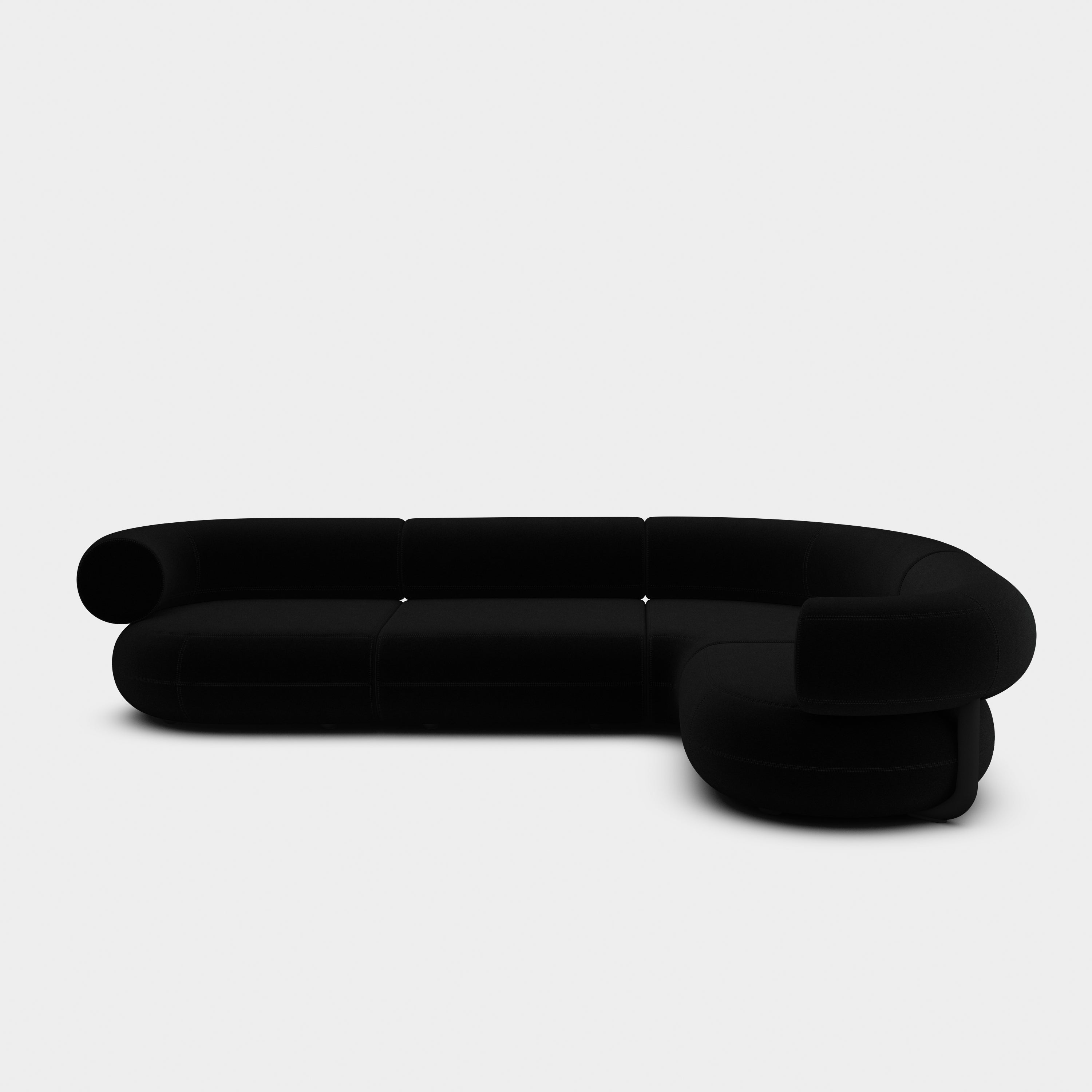 Fat 4-Seater Right Corner Modular Sofa