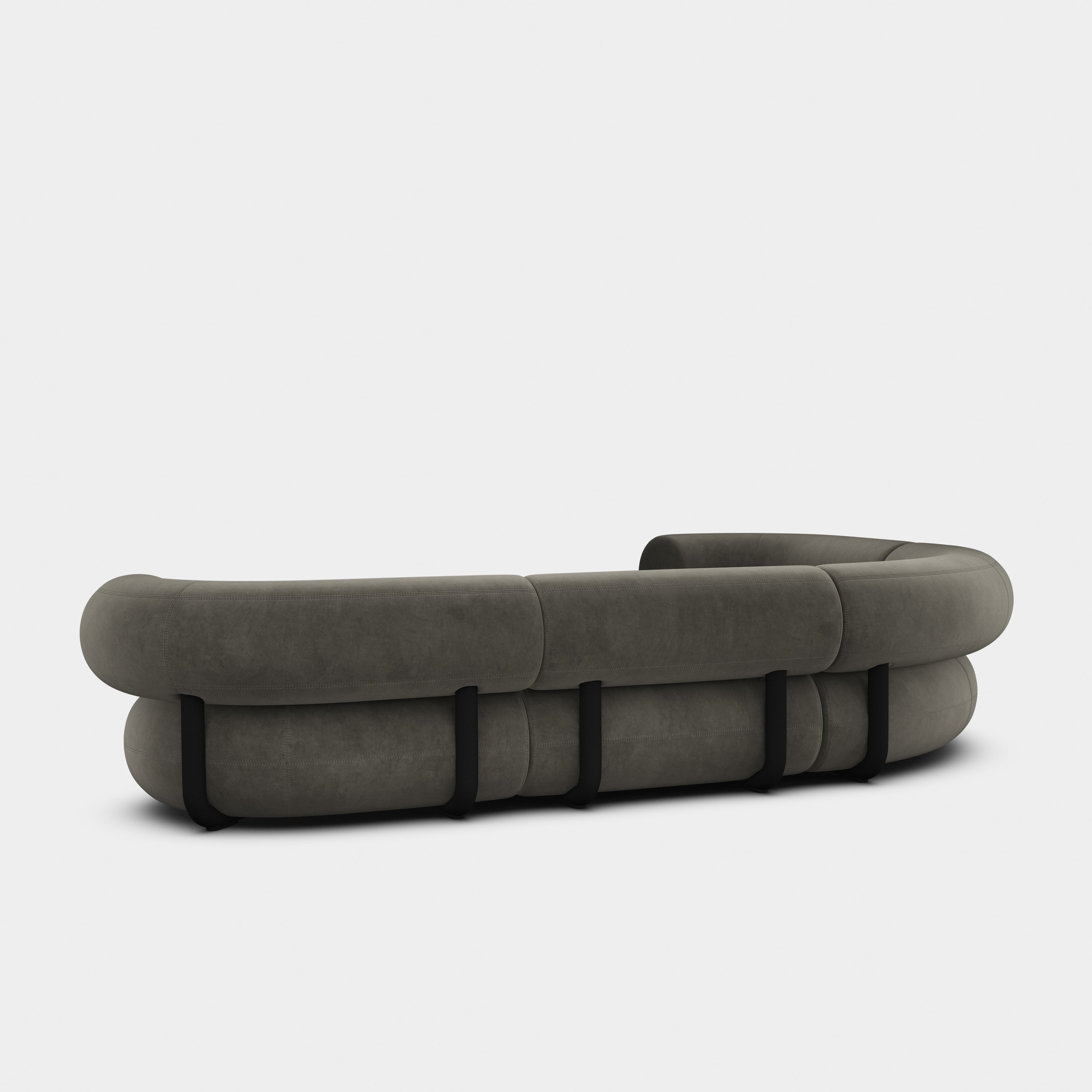 Fat 4-Seater Right Corner Modular Sofa