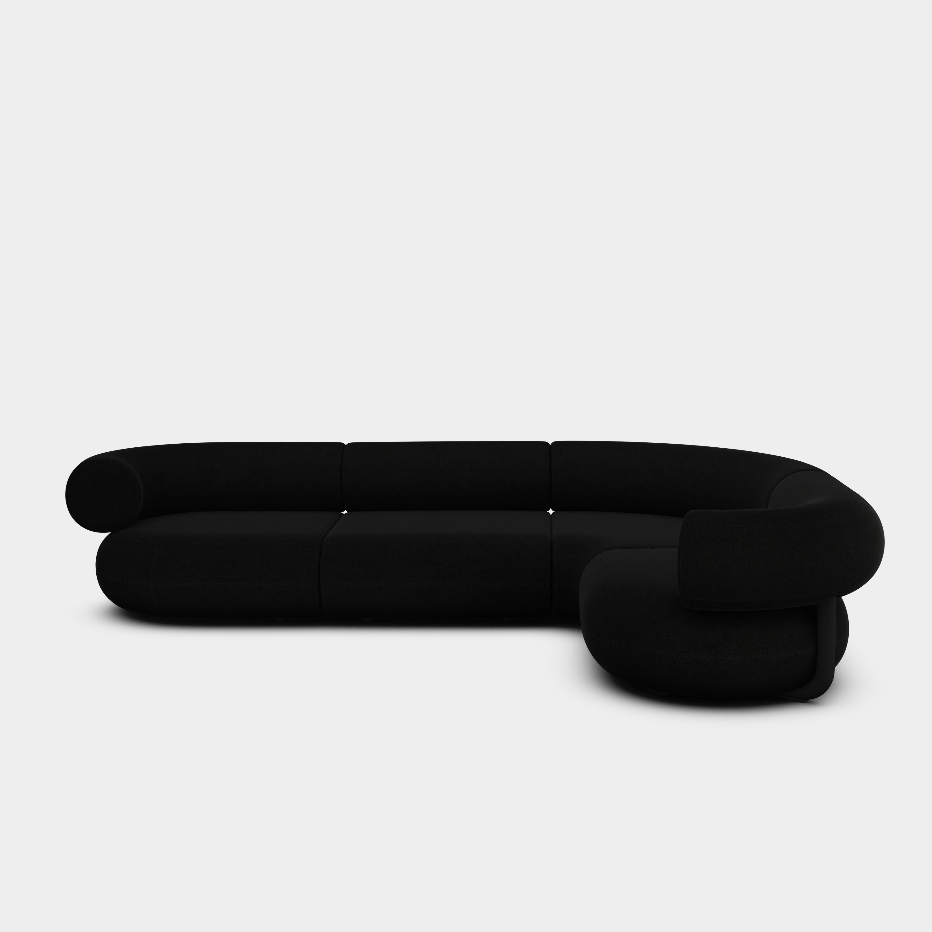 Fat 4-Seater Right Corner Modular Sofa