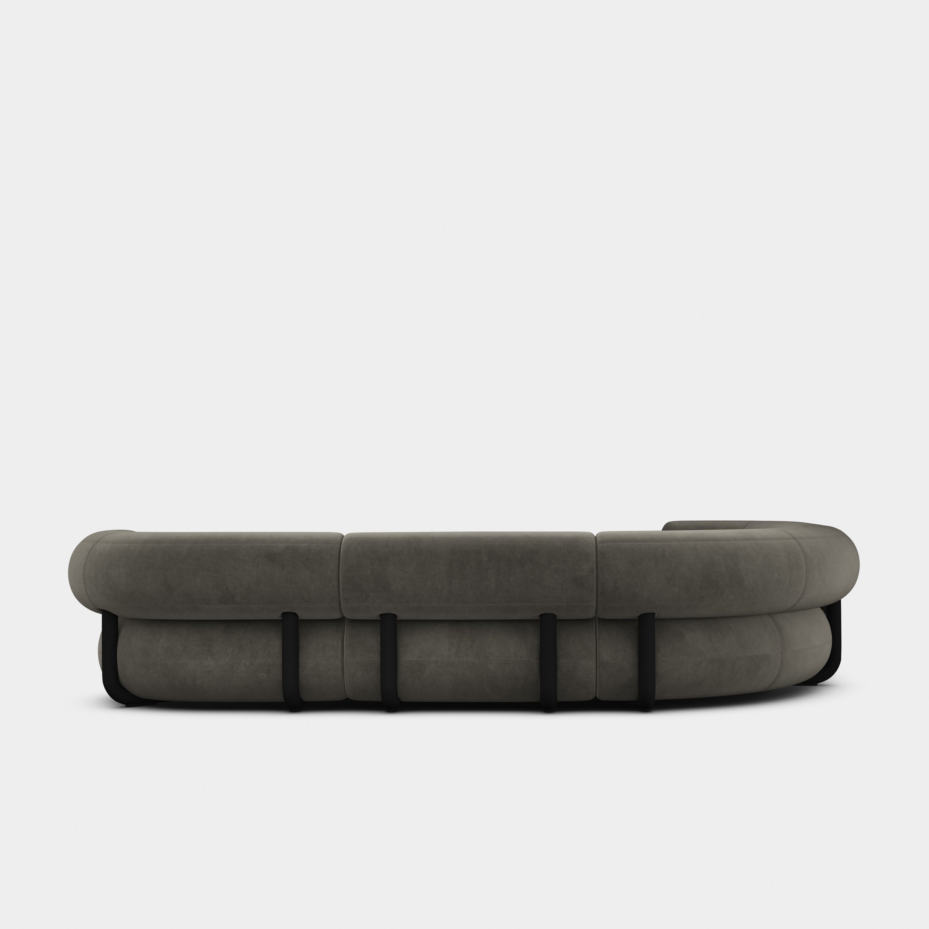 Fat 4-Seater Right Corner Modular Sofa