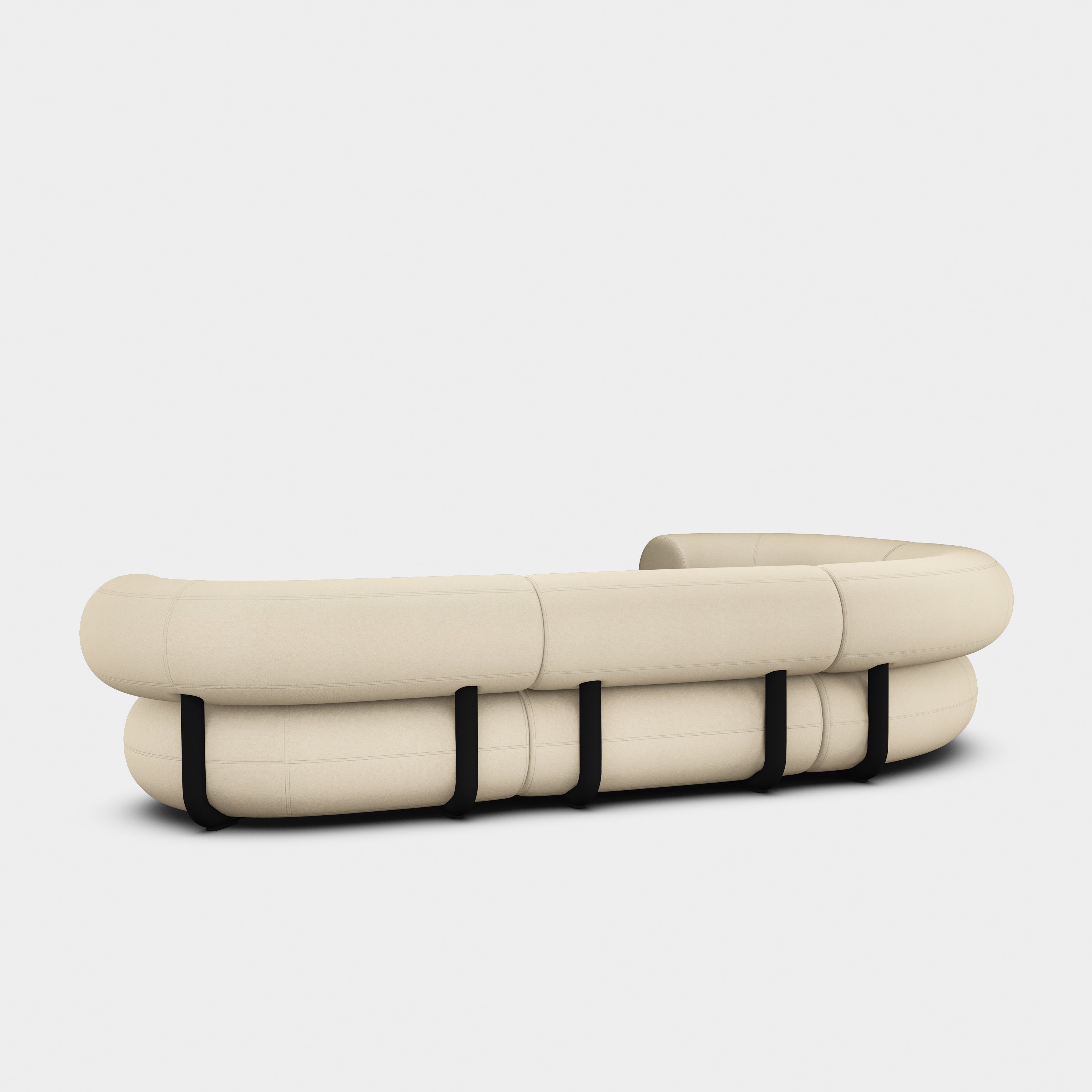 Fat 4-Seater Right Corner Modular Sofa