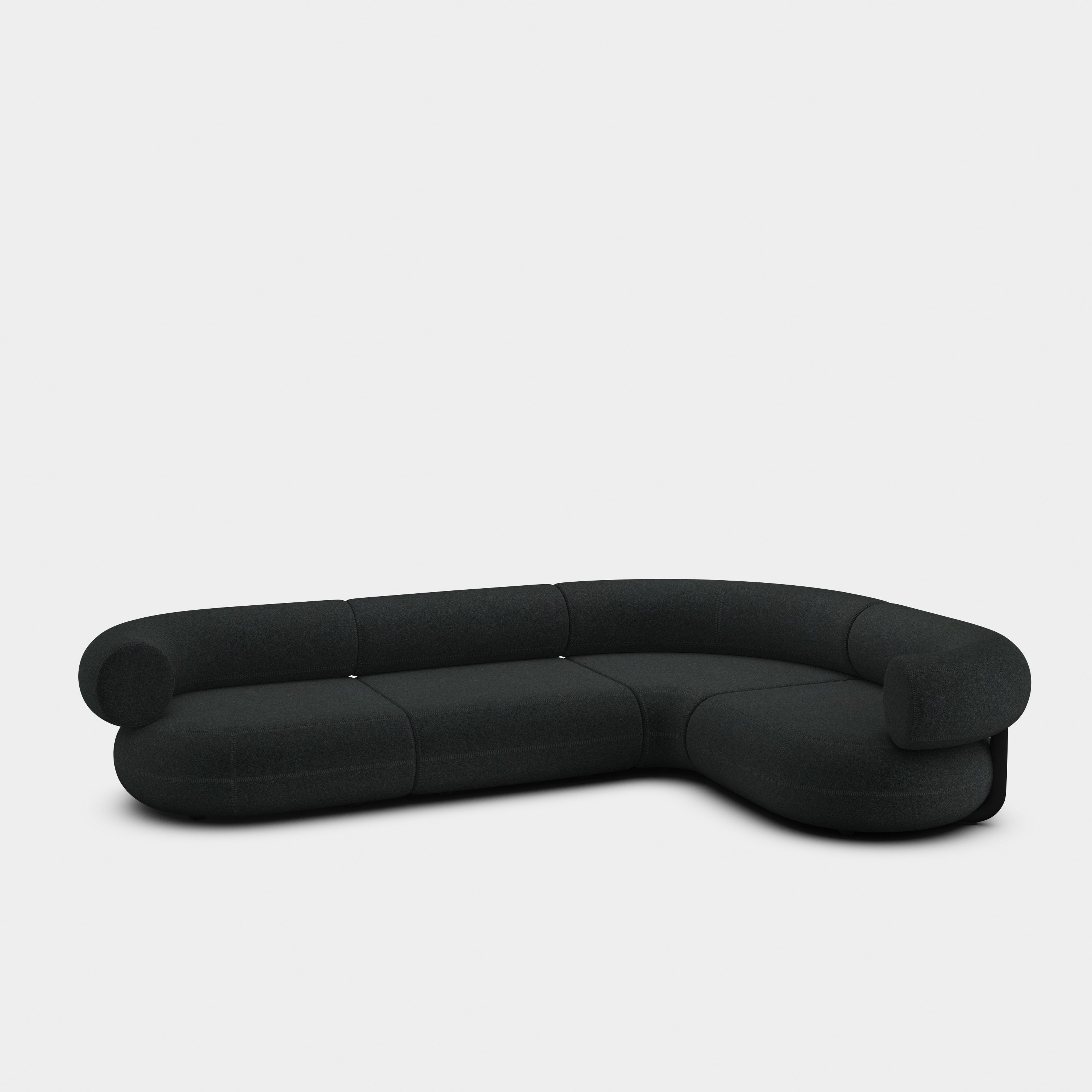 Fat 4-Seater Right Corner Modular Sofa