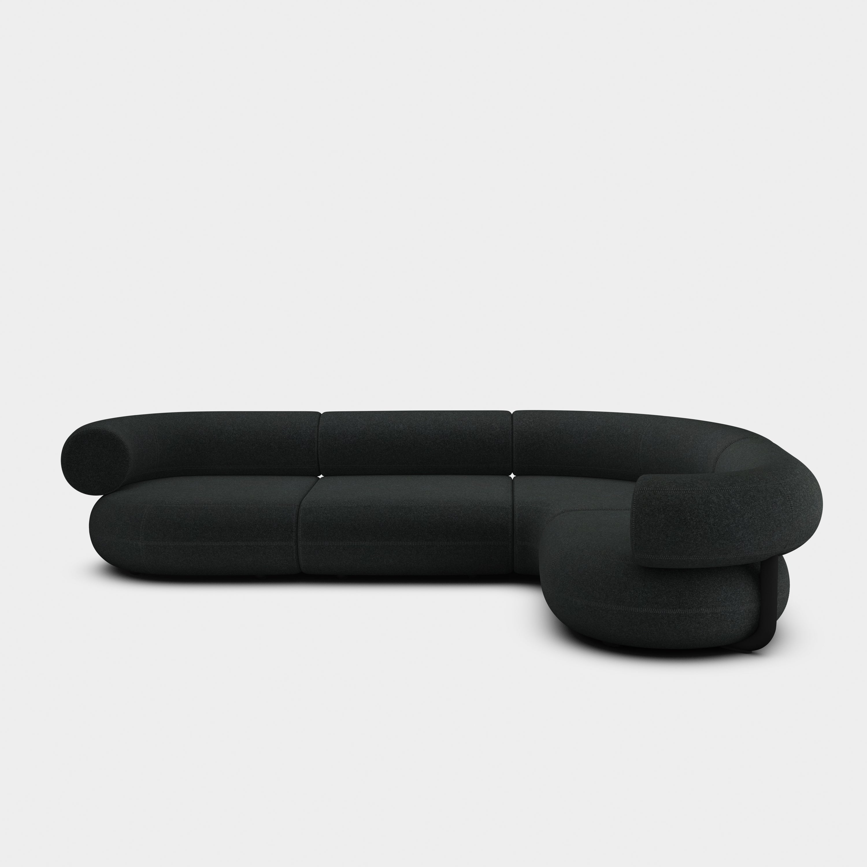 Fat 4-Seater Right Corner Modular Sofa