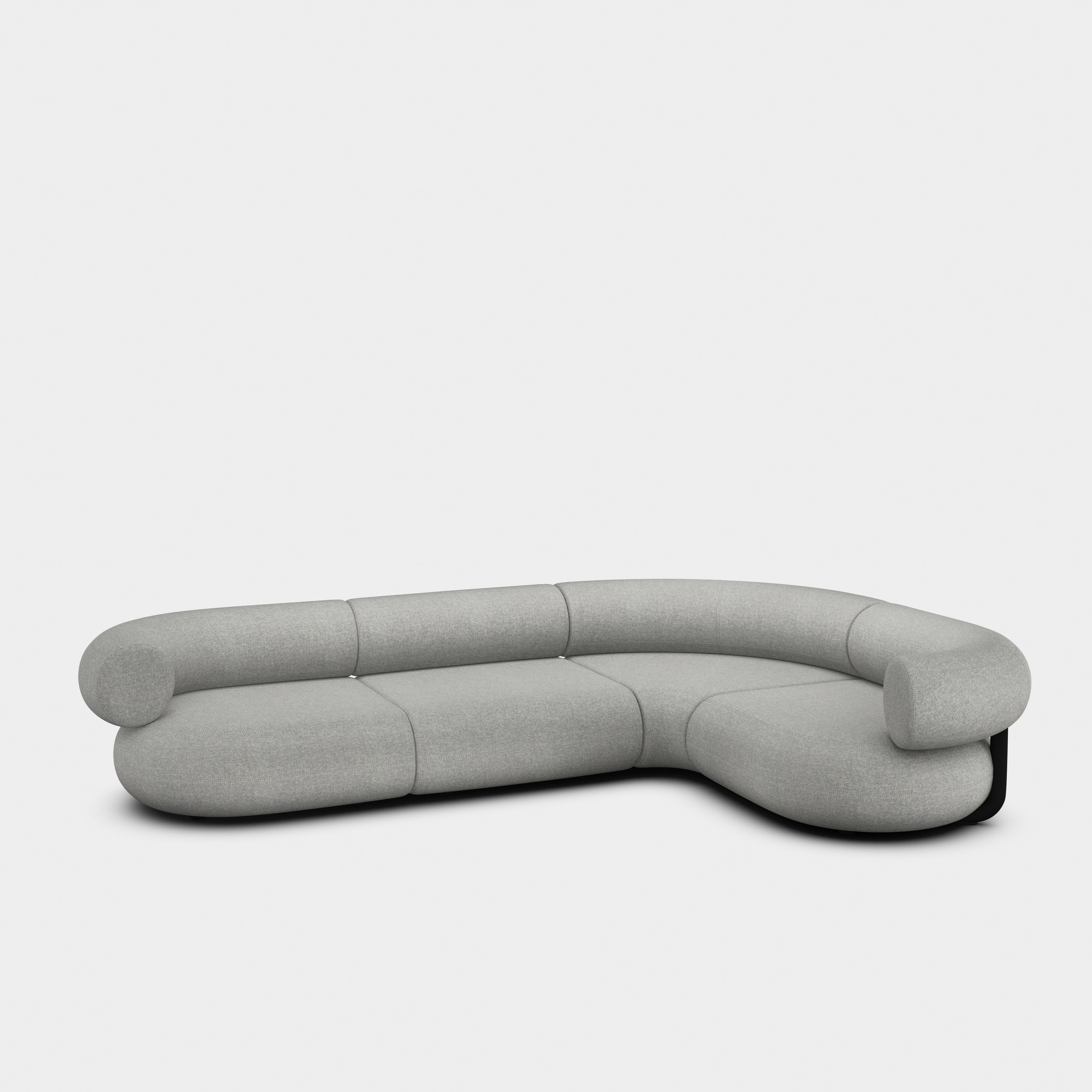 Fat 4-Seater Right Corner Modular Sofa