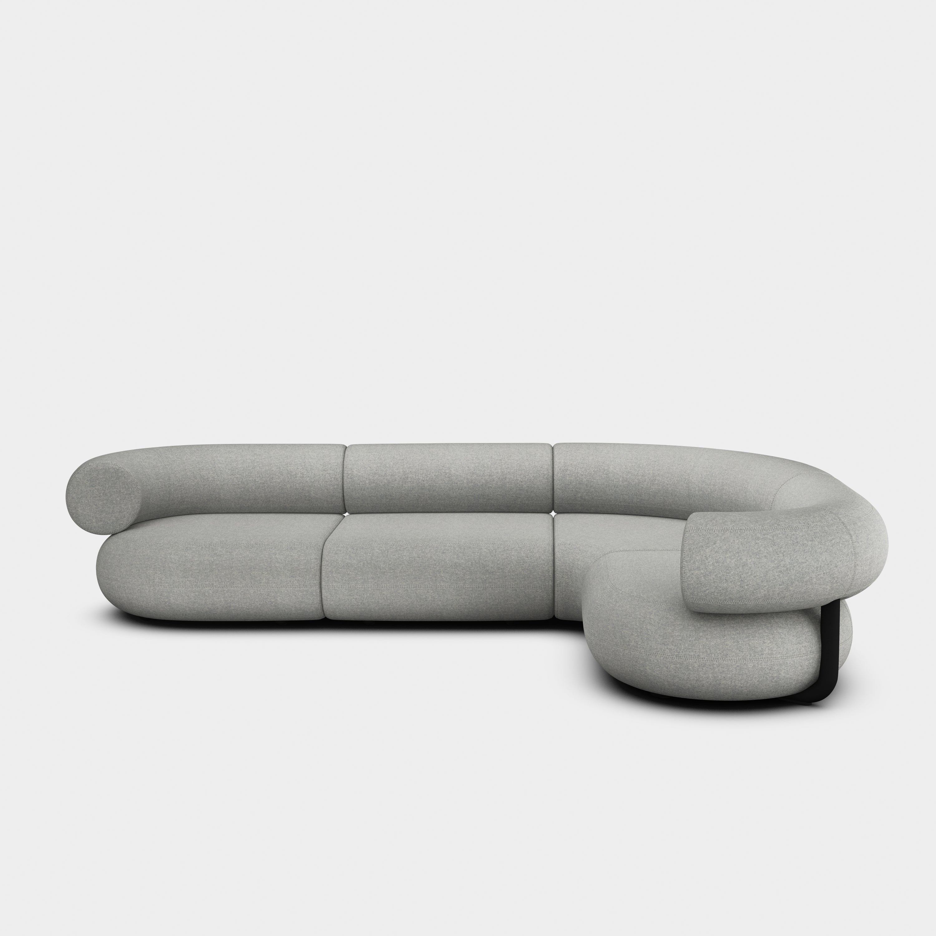 Fat 4-Seater Right Corner Modular Sofa