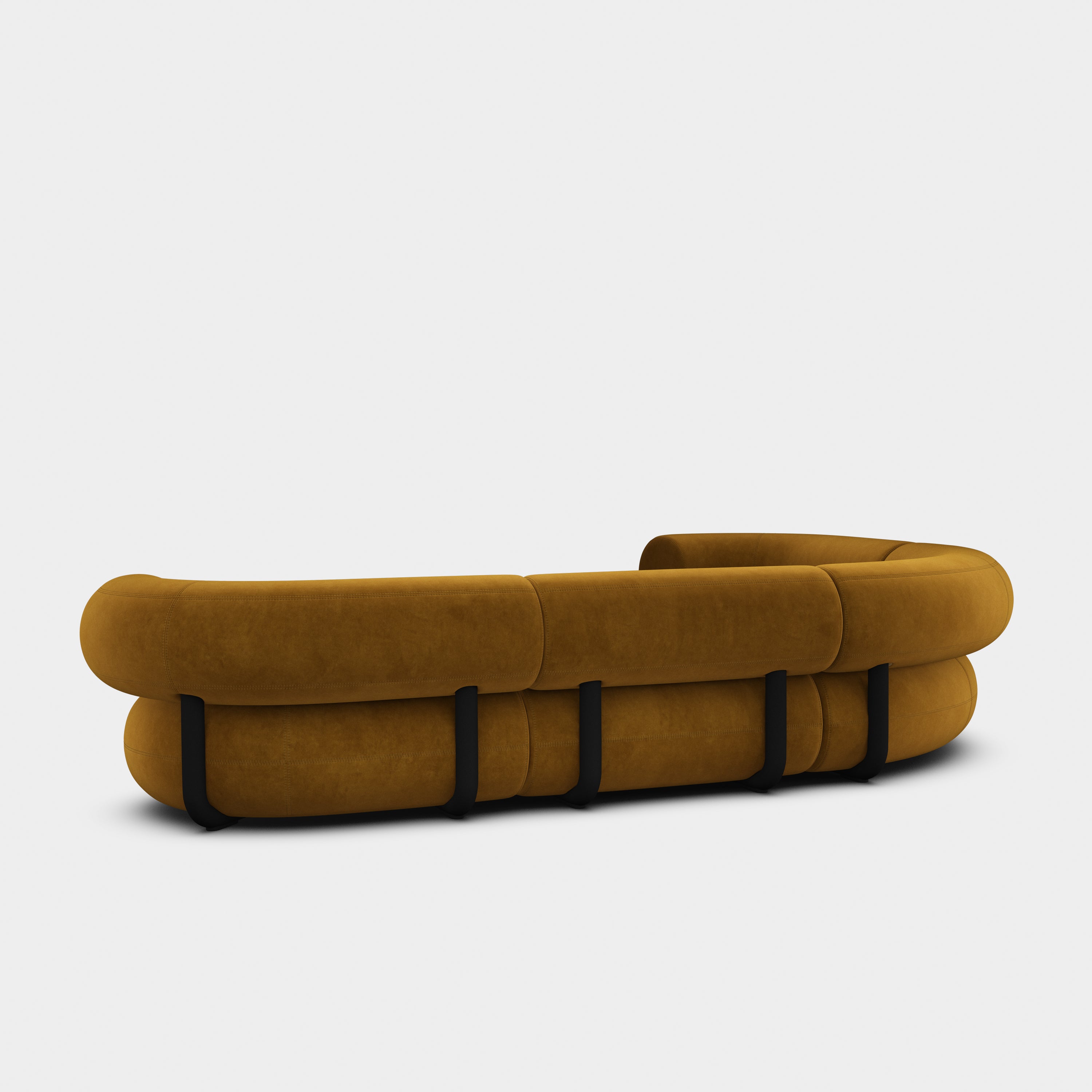 Fat 4-Seater Right Corner Modular Sofa