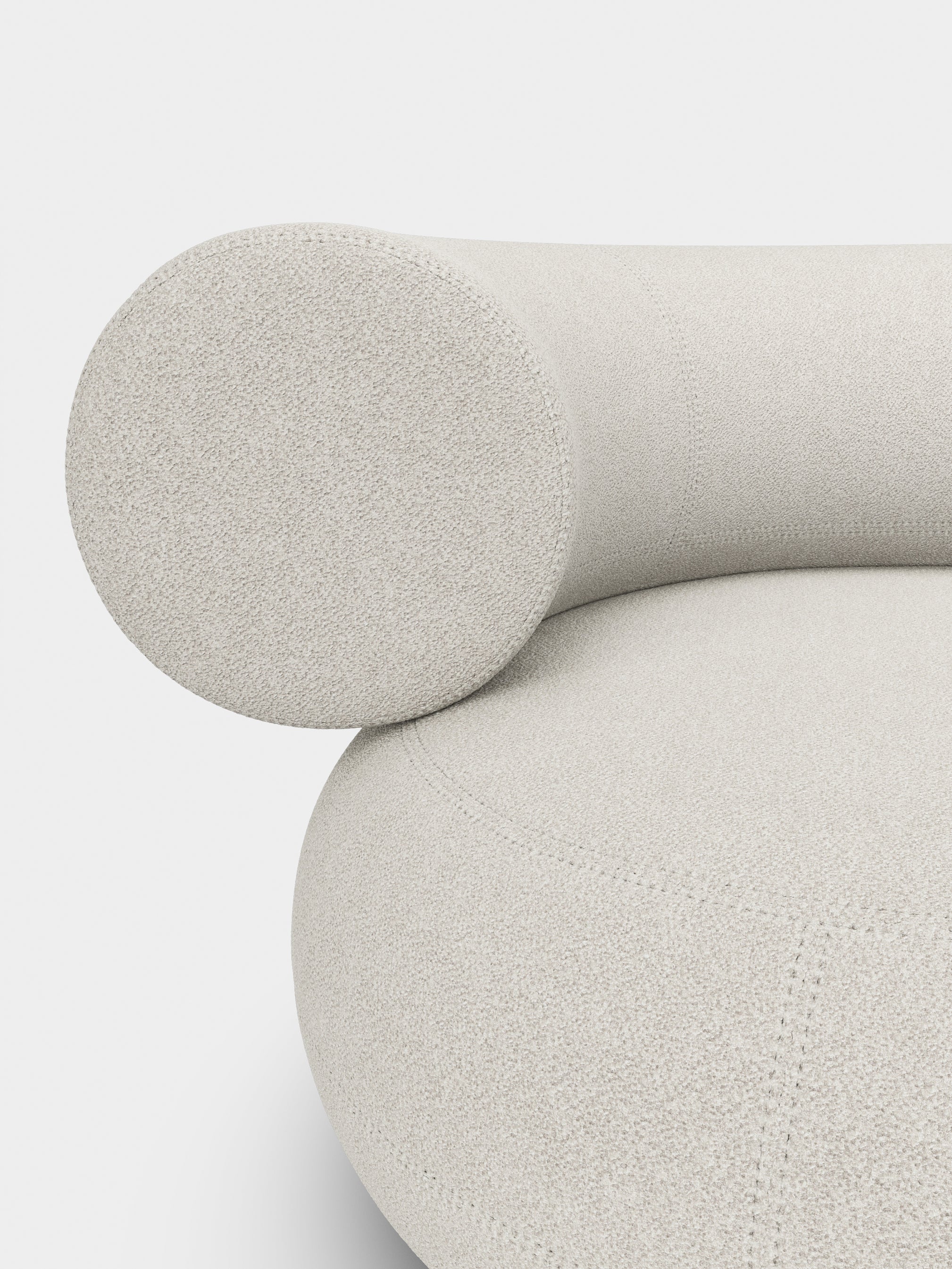 Fat 4-Seater Right Corner Modular Sofa