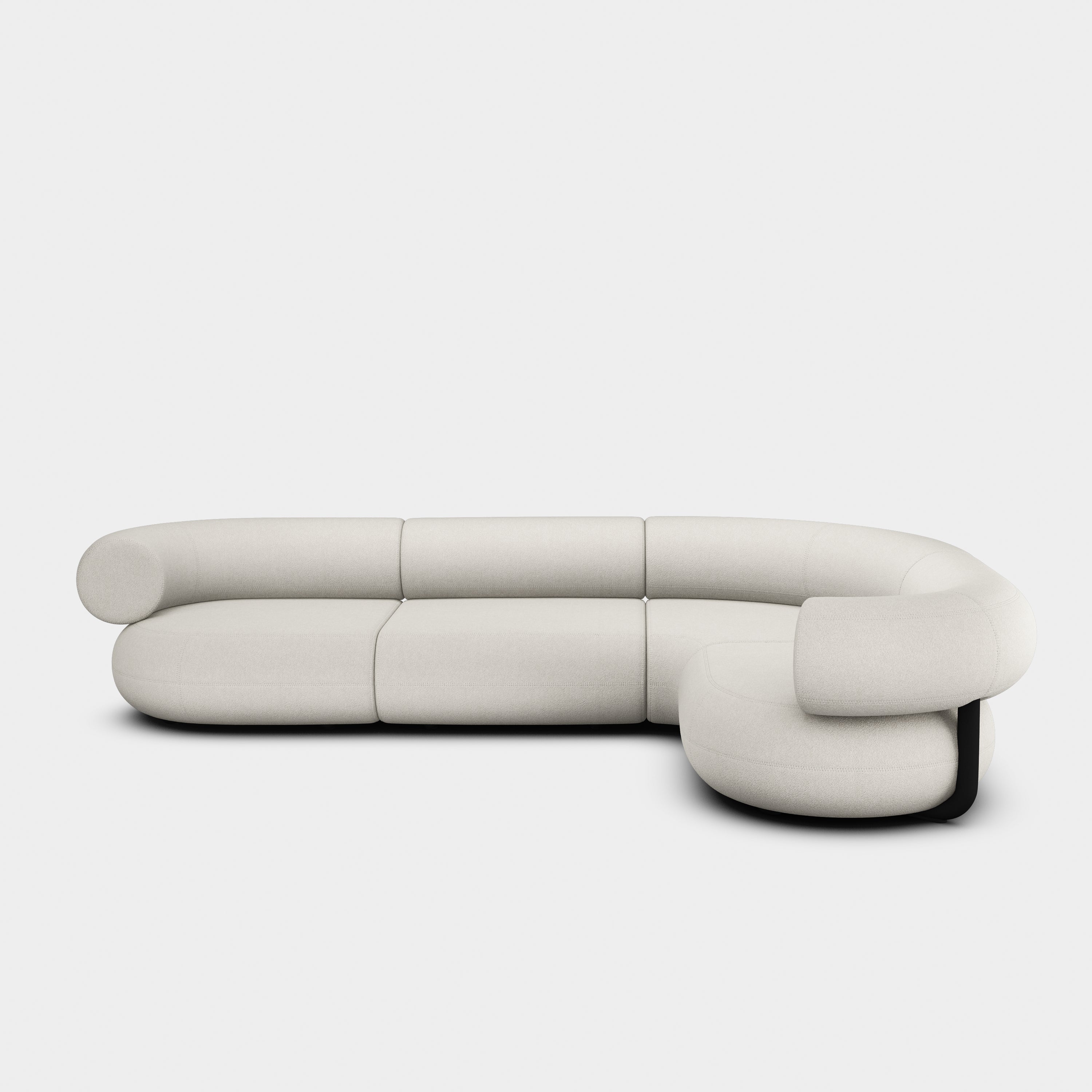 Fat 4-Seater Right Corner Modular Sofa