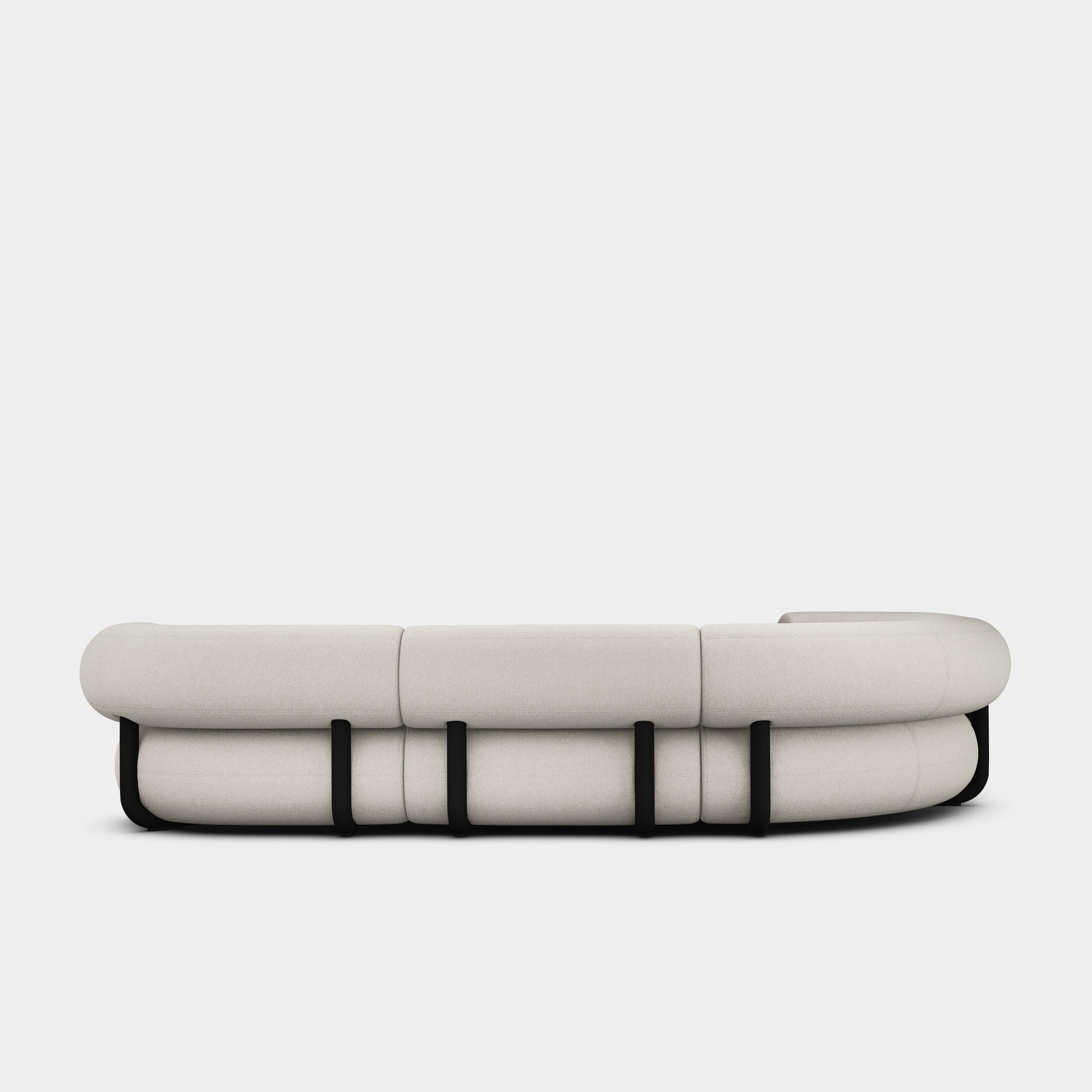 Fat 4-Seater Right Corner Modular Sofa