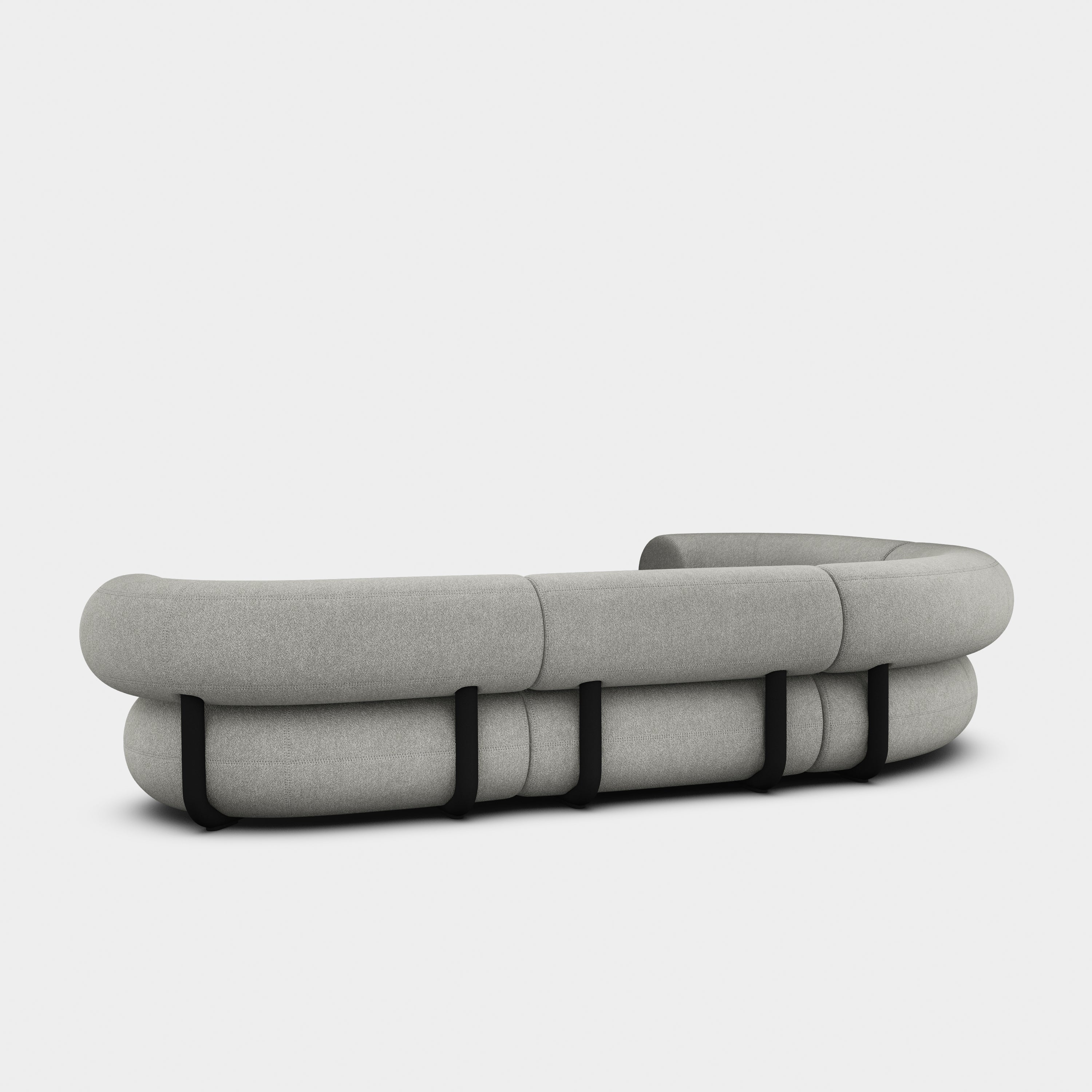 Fat 4-Seater Right Corner Modular Sofa