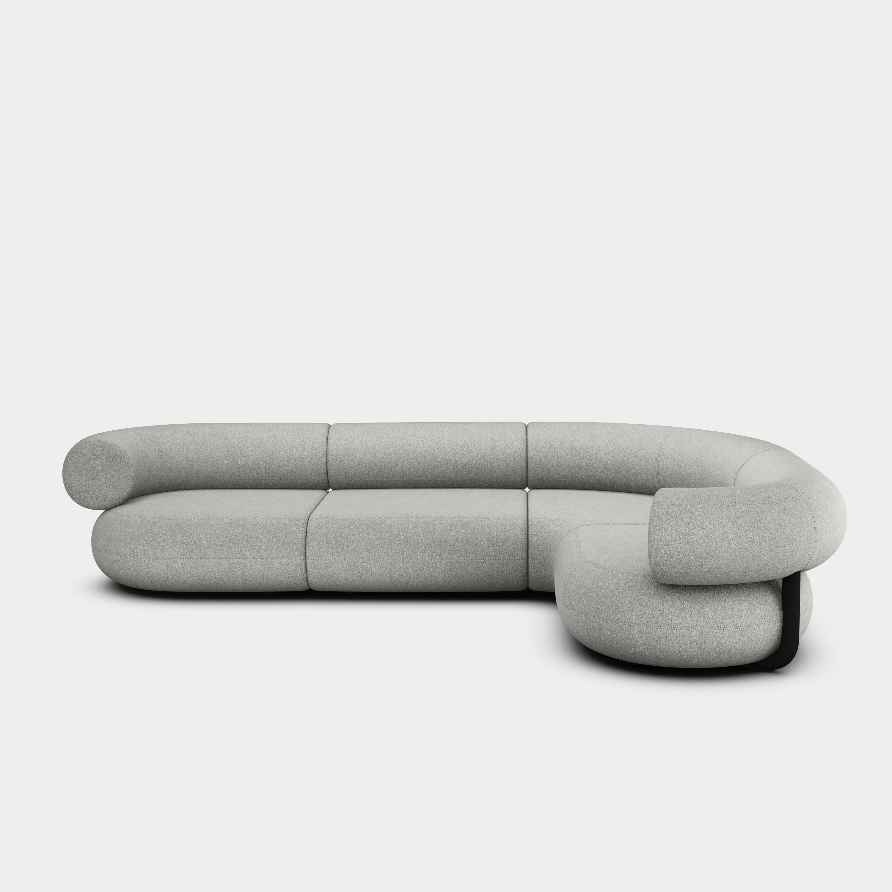 Fat 4-Seater Right Corner Modular Sofa