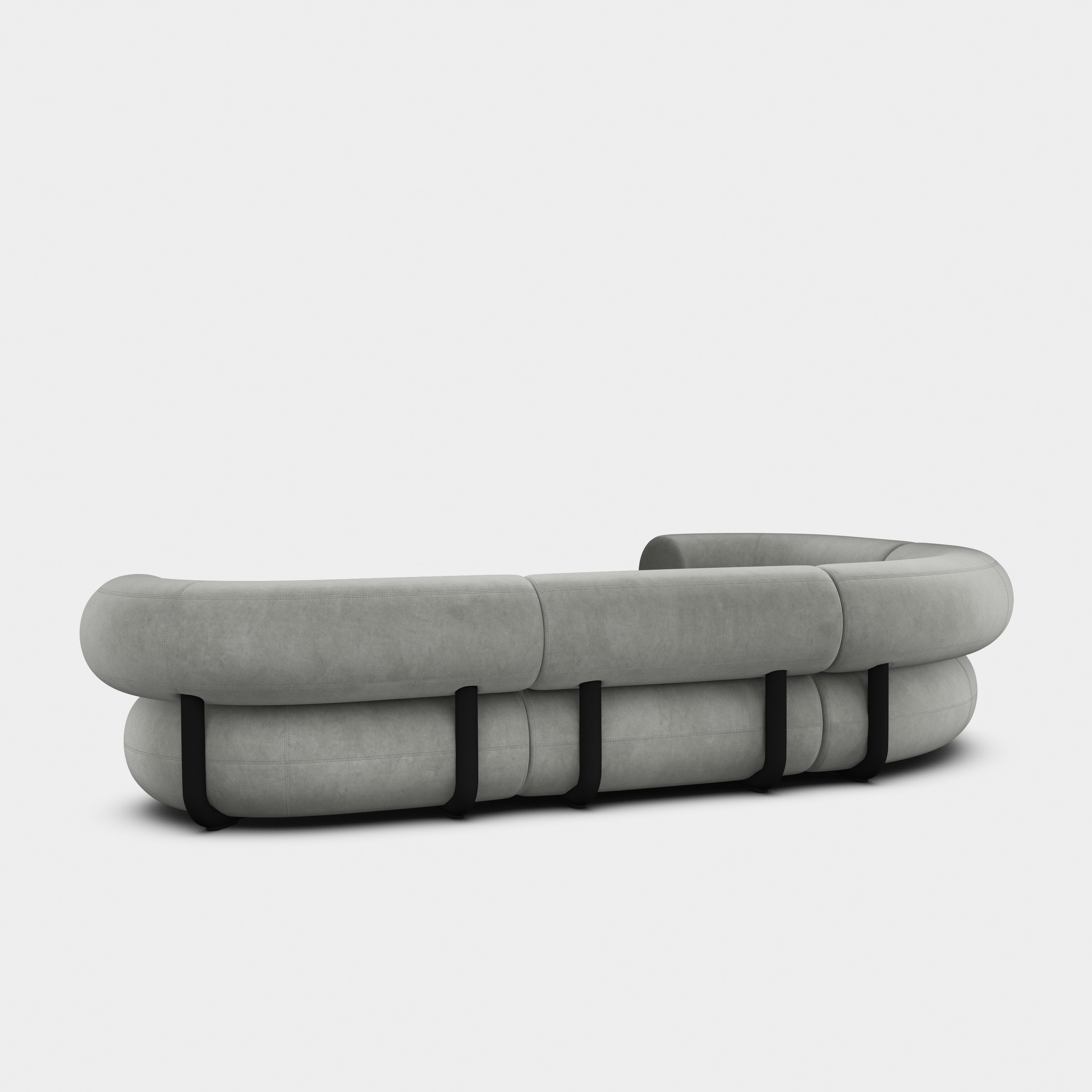 Fat 4-Seater Right Corner Modular Sofa