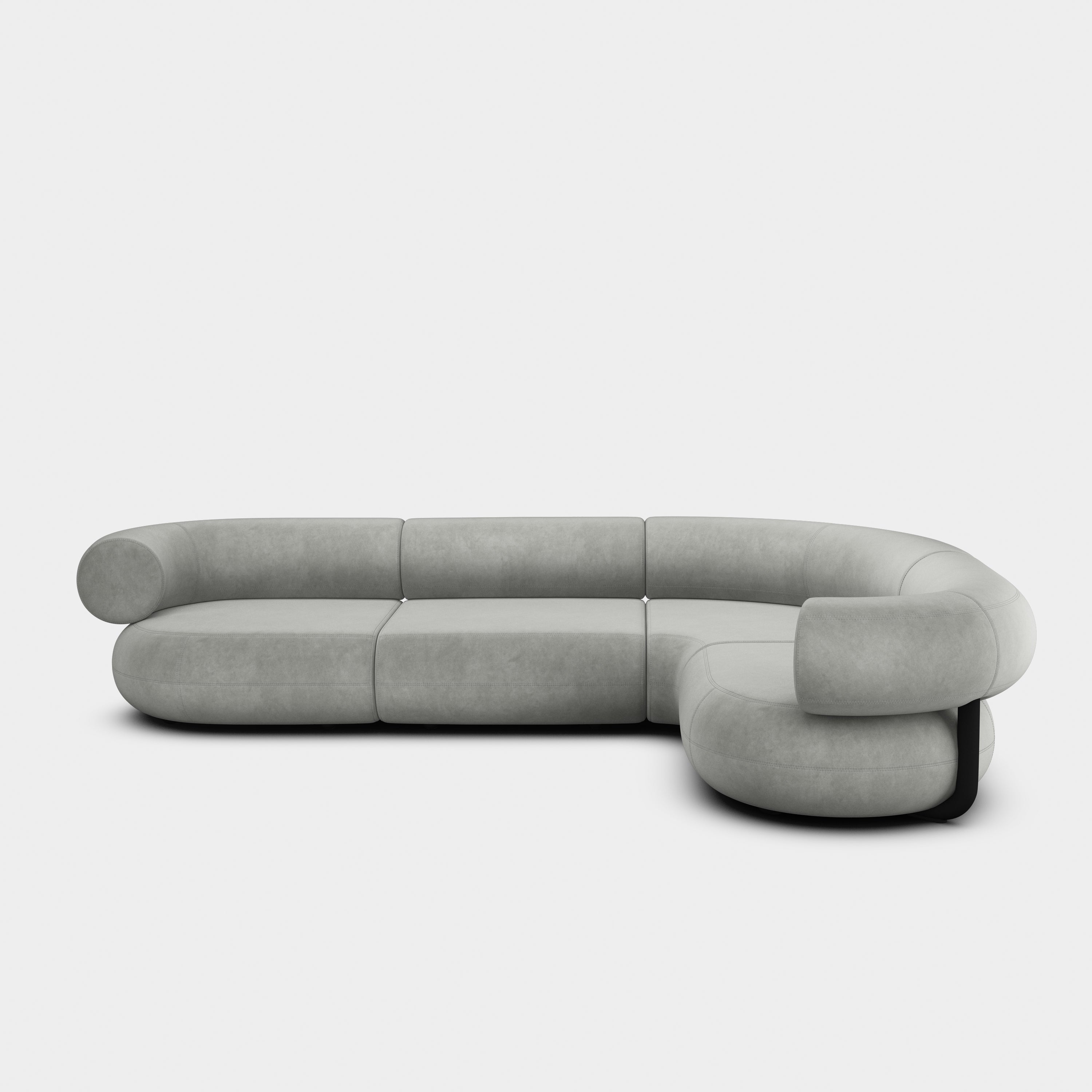 Fat 4-Seater Right Corner Modular Sofa