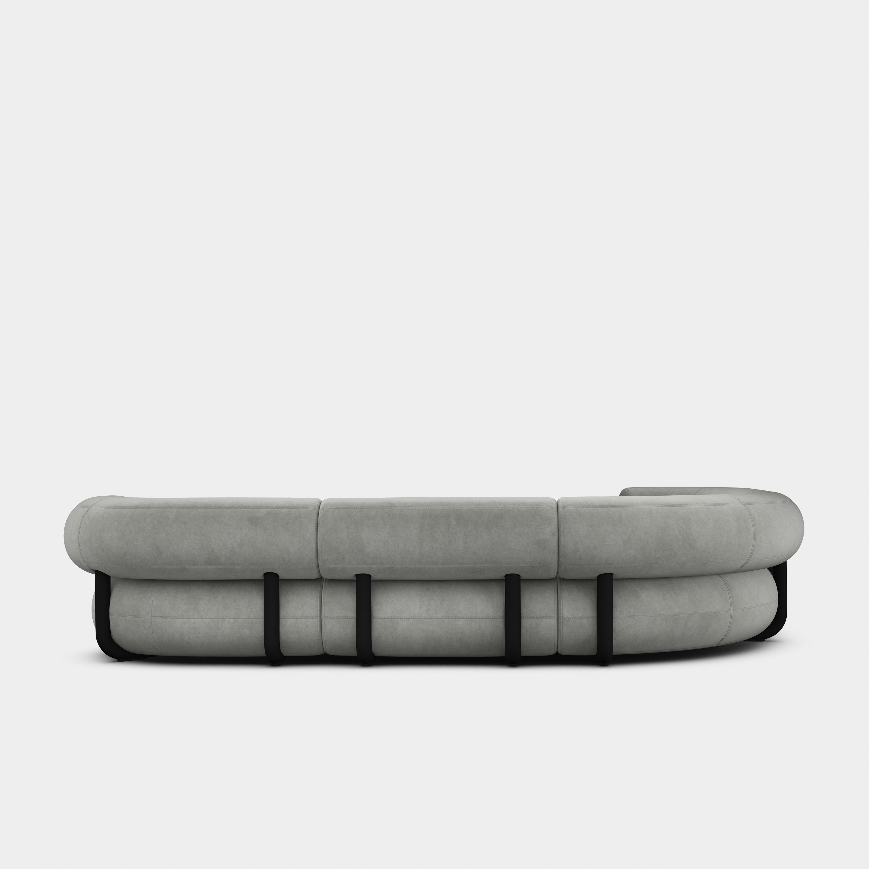 Fat 4-Seater Right Corner Modular Sofa