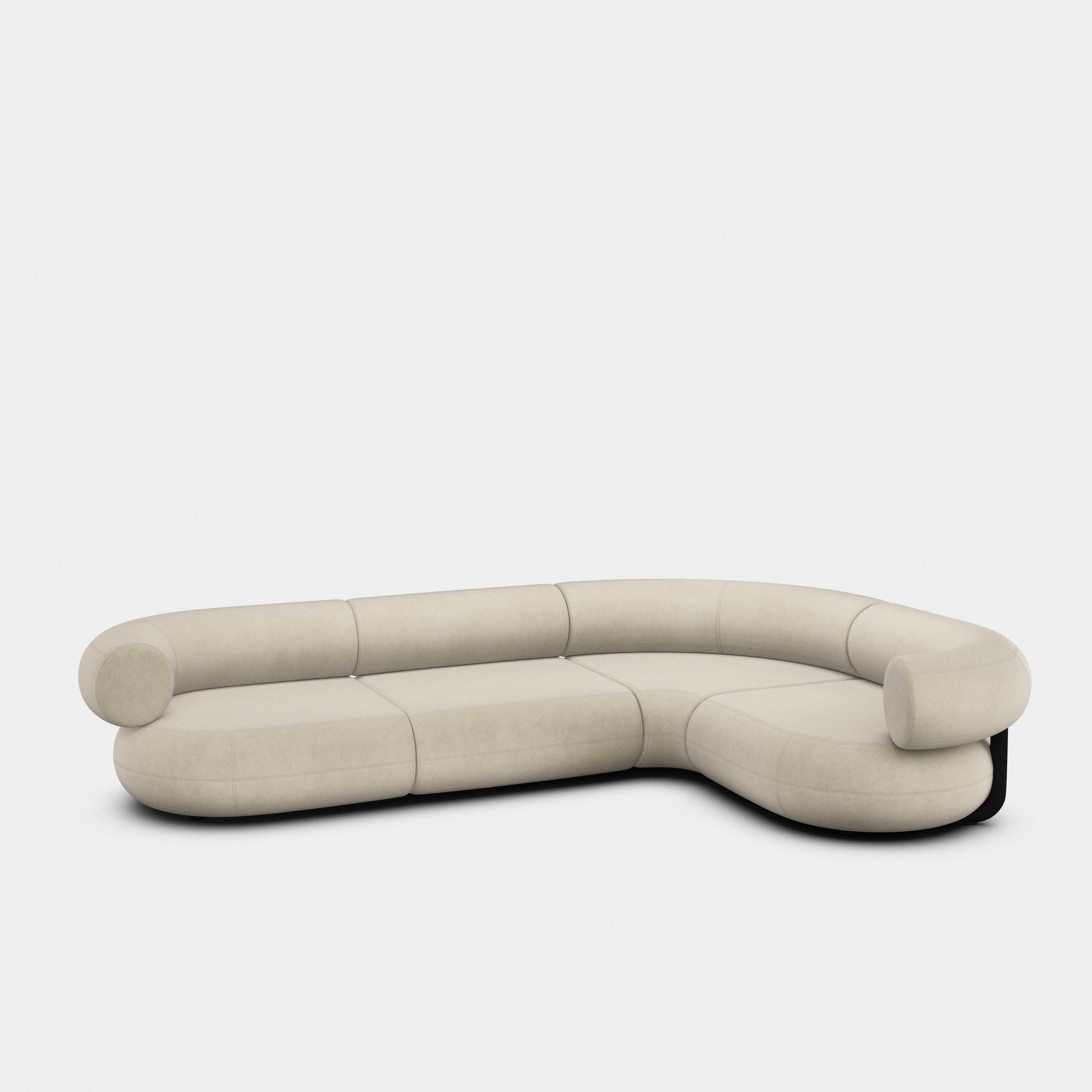 Fat 4-Seater Right Corner Modular Sofa