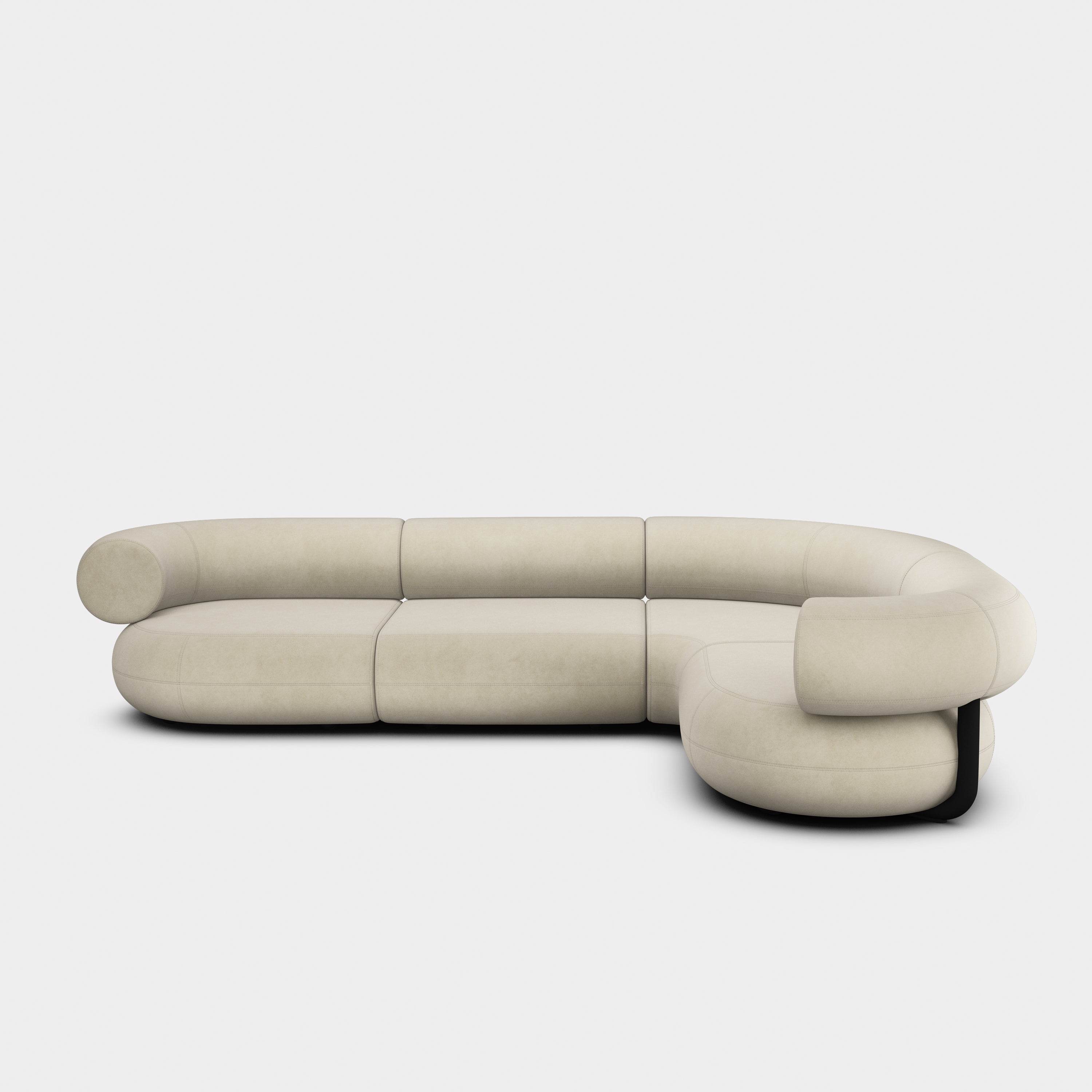 Fat 4-Seater Right Corner Modular Sofa