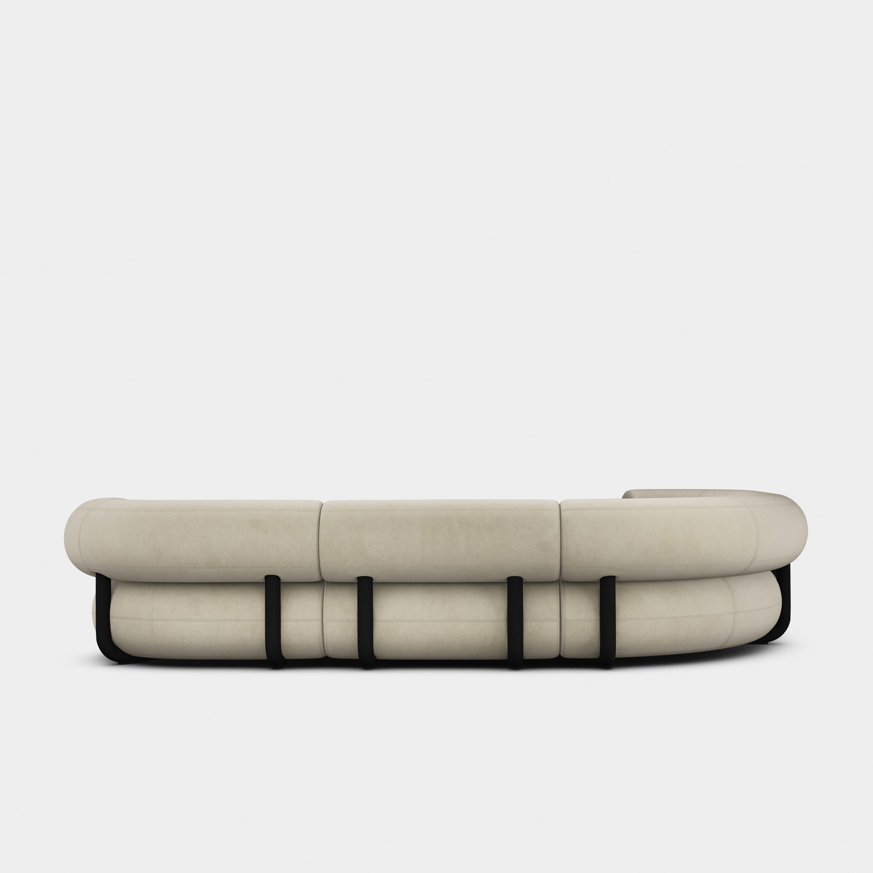 Fat 4-Seater Right Corner Modular Sofa