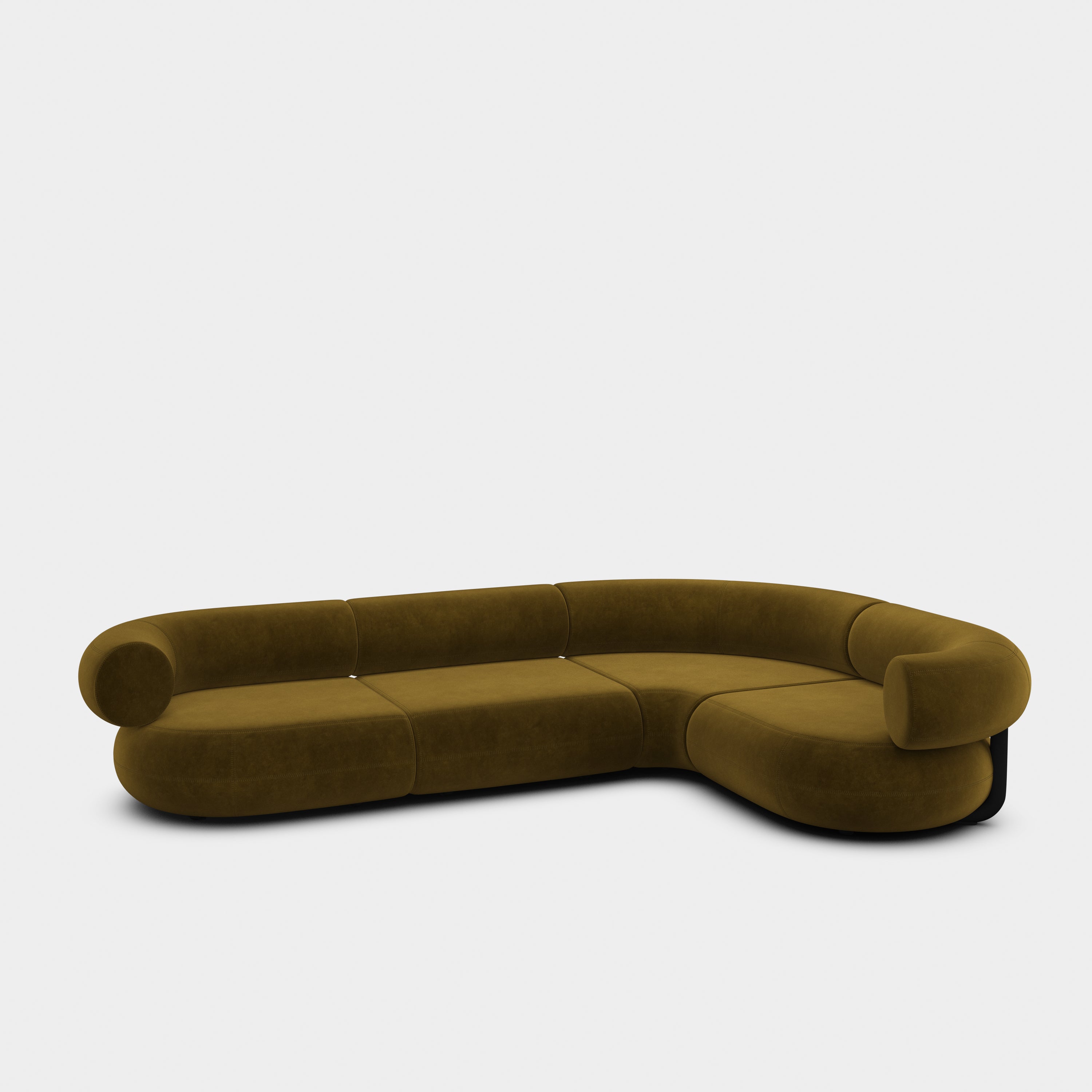 Fat 4-Seater Right Corner Modular Sofa