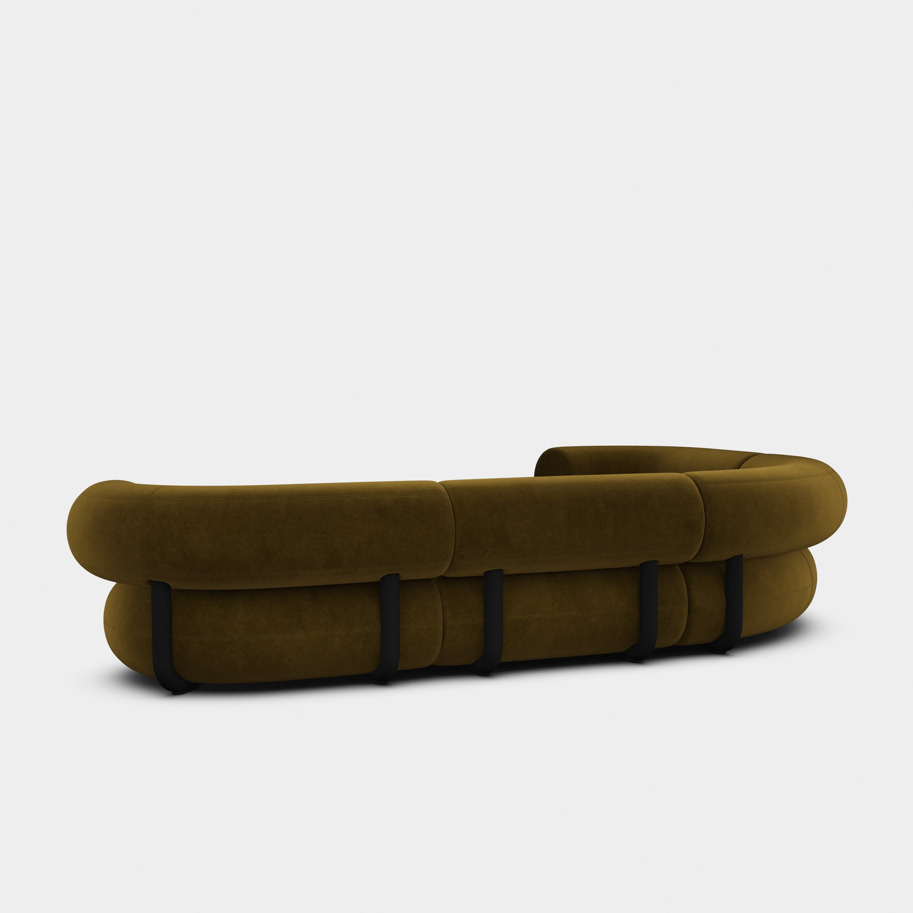 Fat 4-Seater Right Corner Modular Sofa