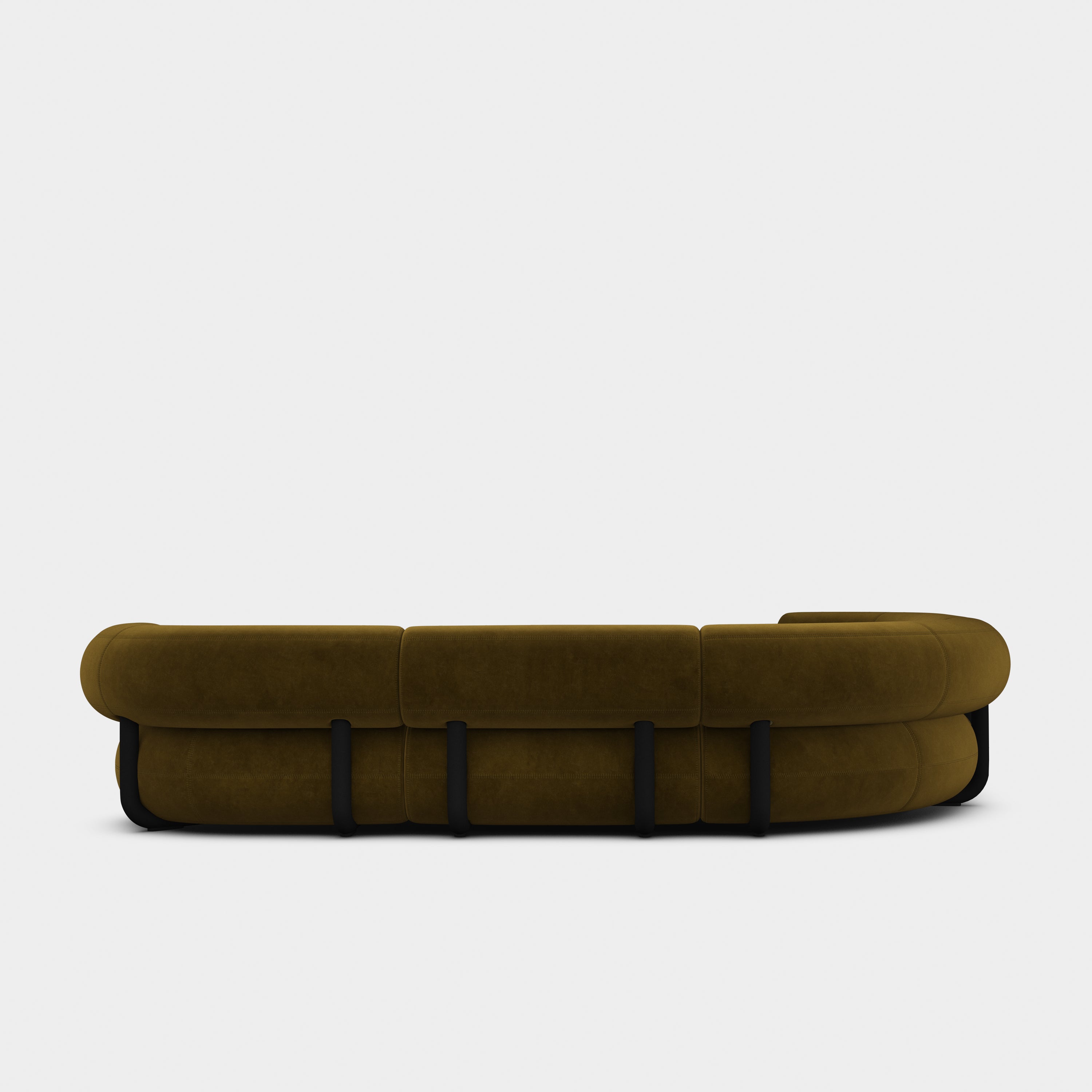 Fat 4-Seater Right Corner Modular Sofa
