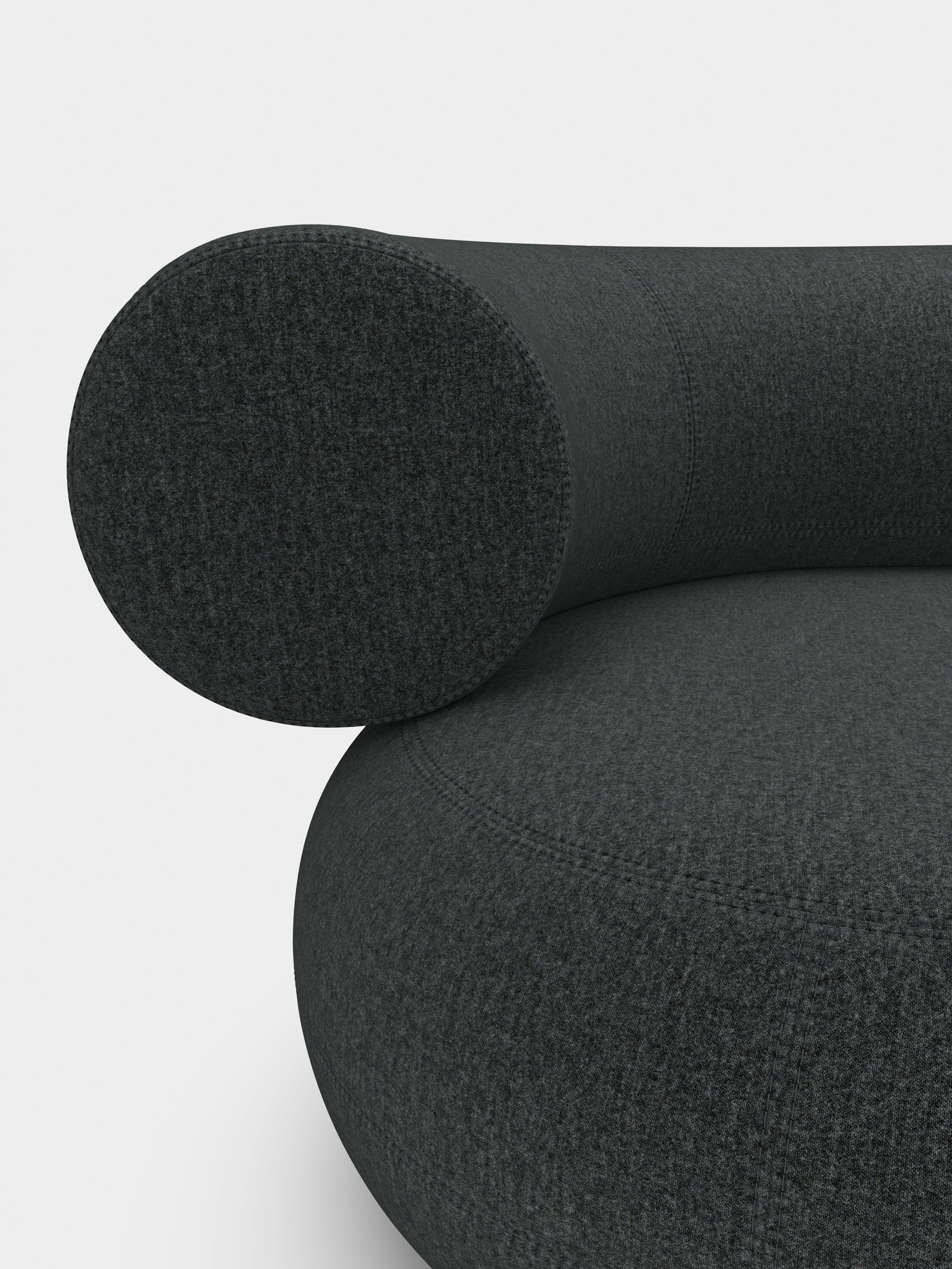 Fat 4-Seater Right Corner Modular Sofa
