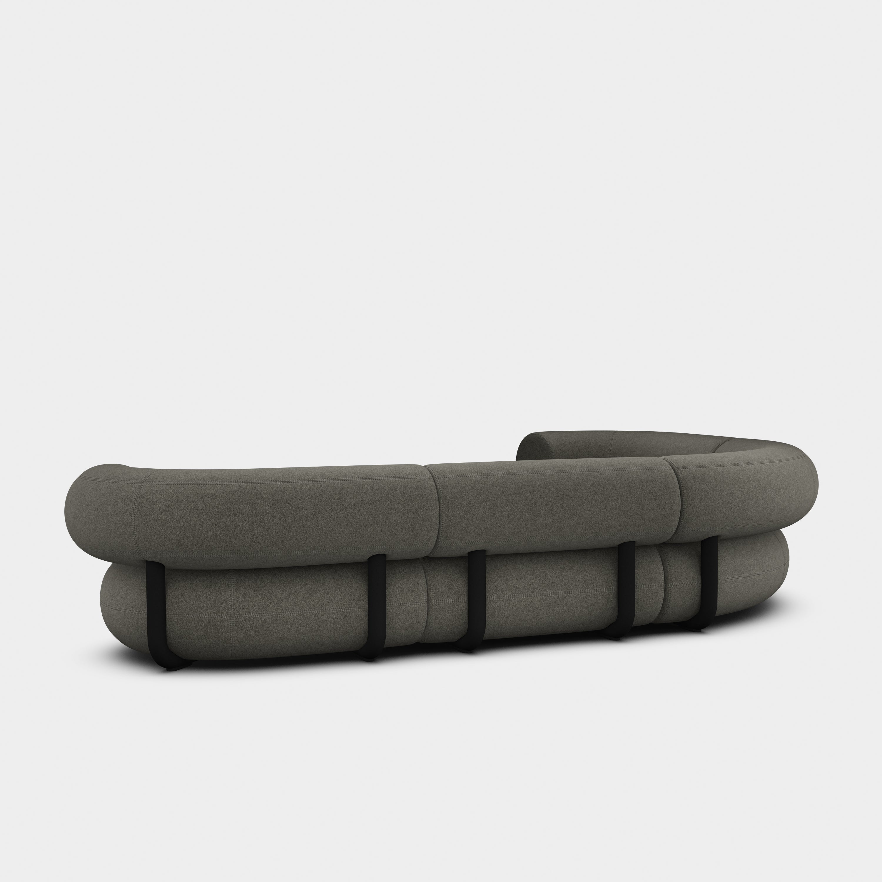 Fat 4-Seater Right Corner Modular Sofa