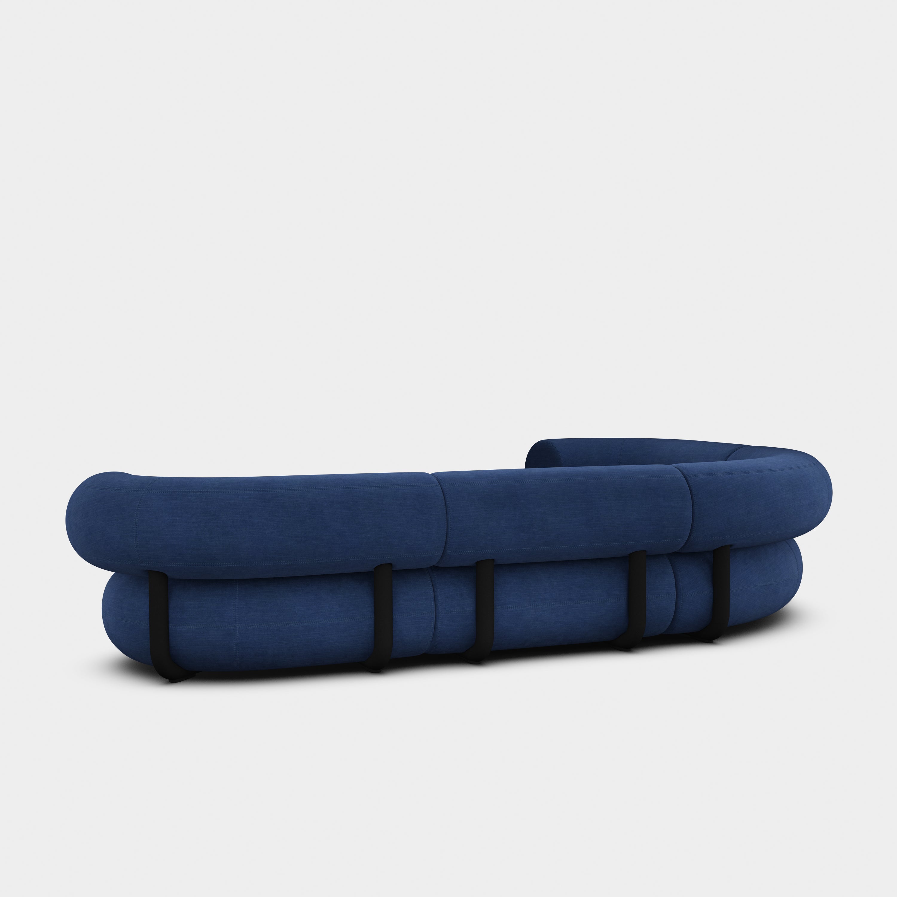 Fat 4-Seater Right Corner Modular Sofa