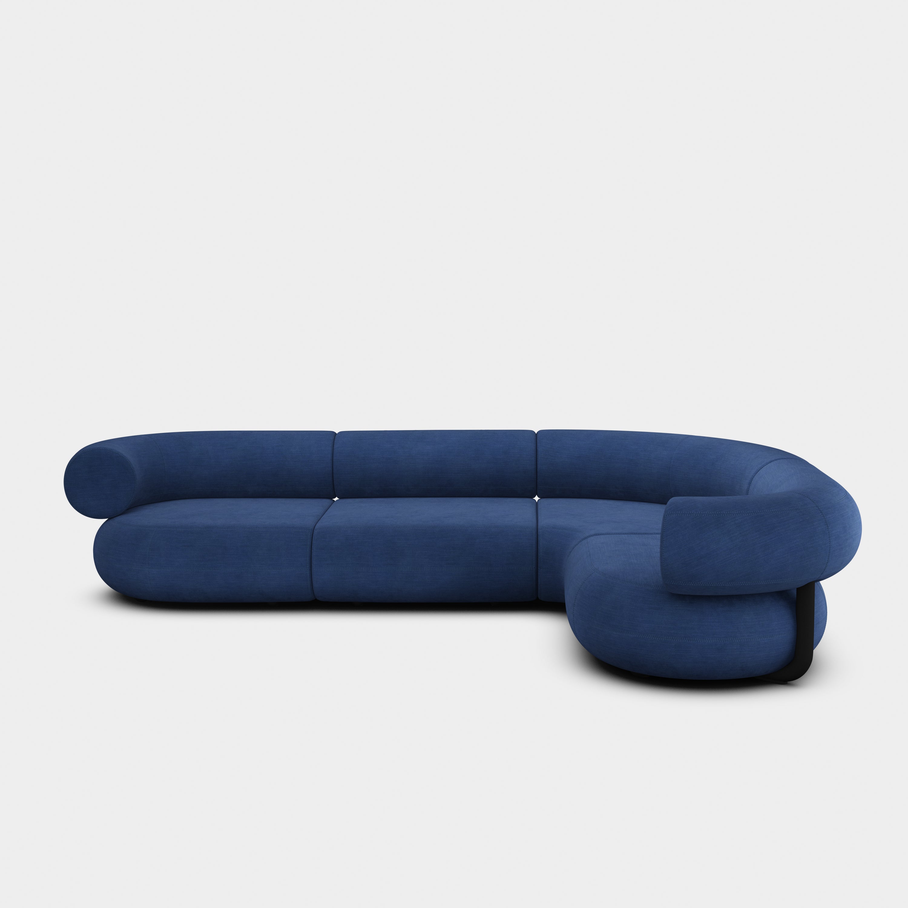 Fat 4-Seater Right Corner Modular Sofa