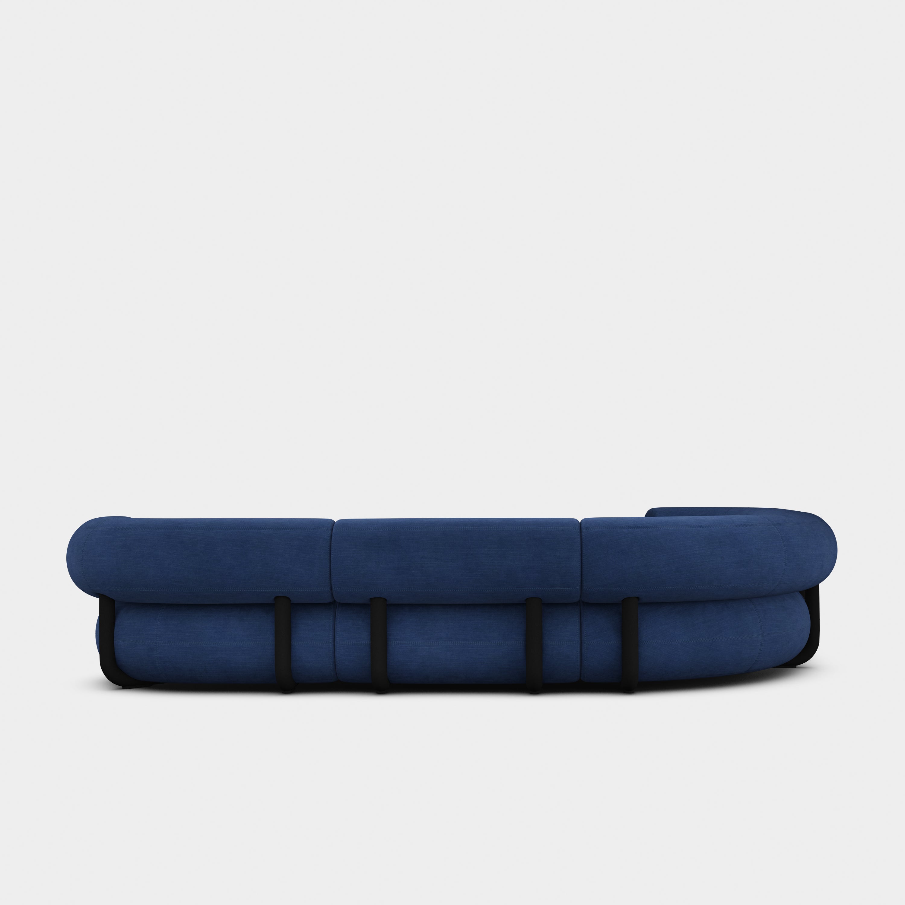 Fat 4-Seater Right Corner Modular Sofa