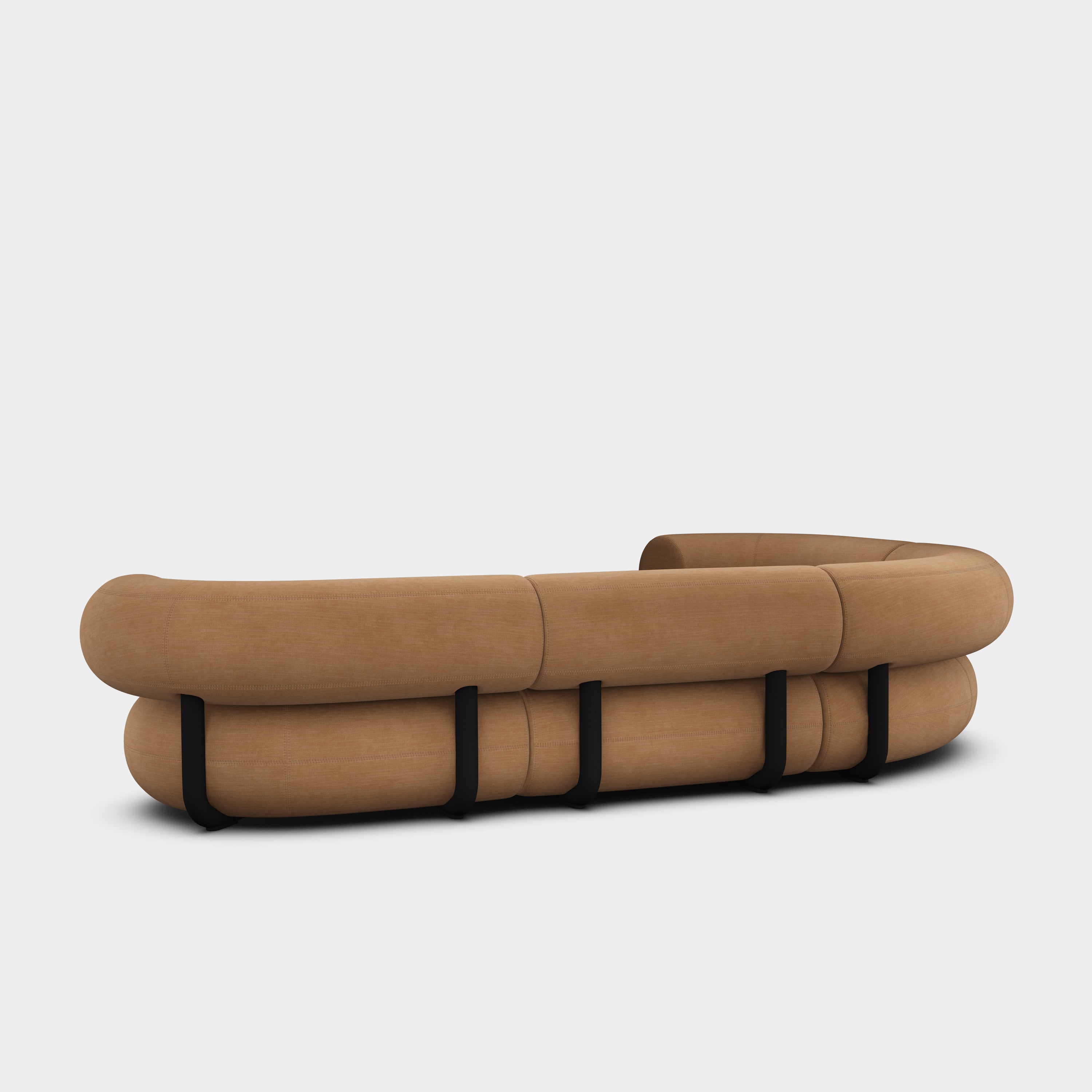 Fat 4-Seater Right Corner Modular Sofa