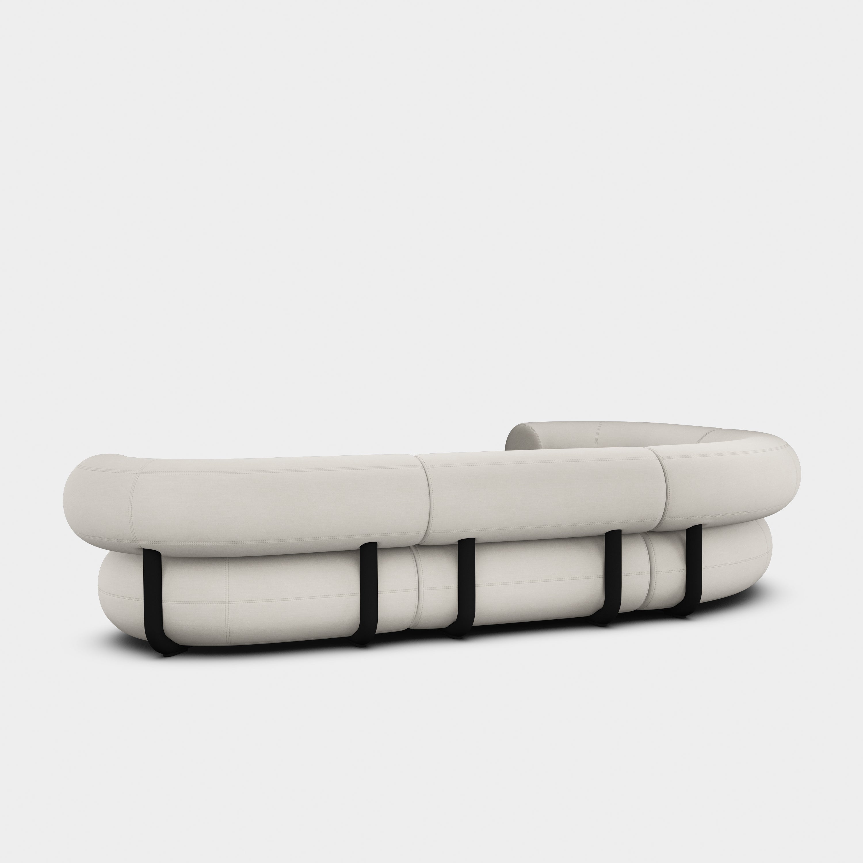 Fat 4-Seater Right Corner Modular Sofa