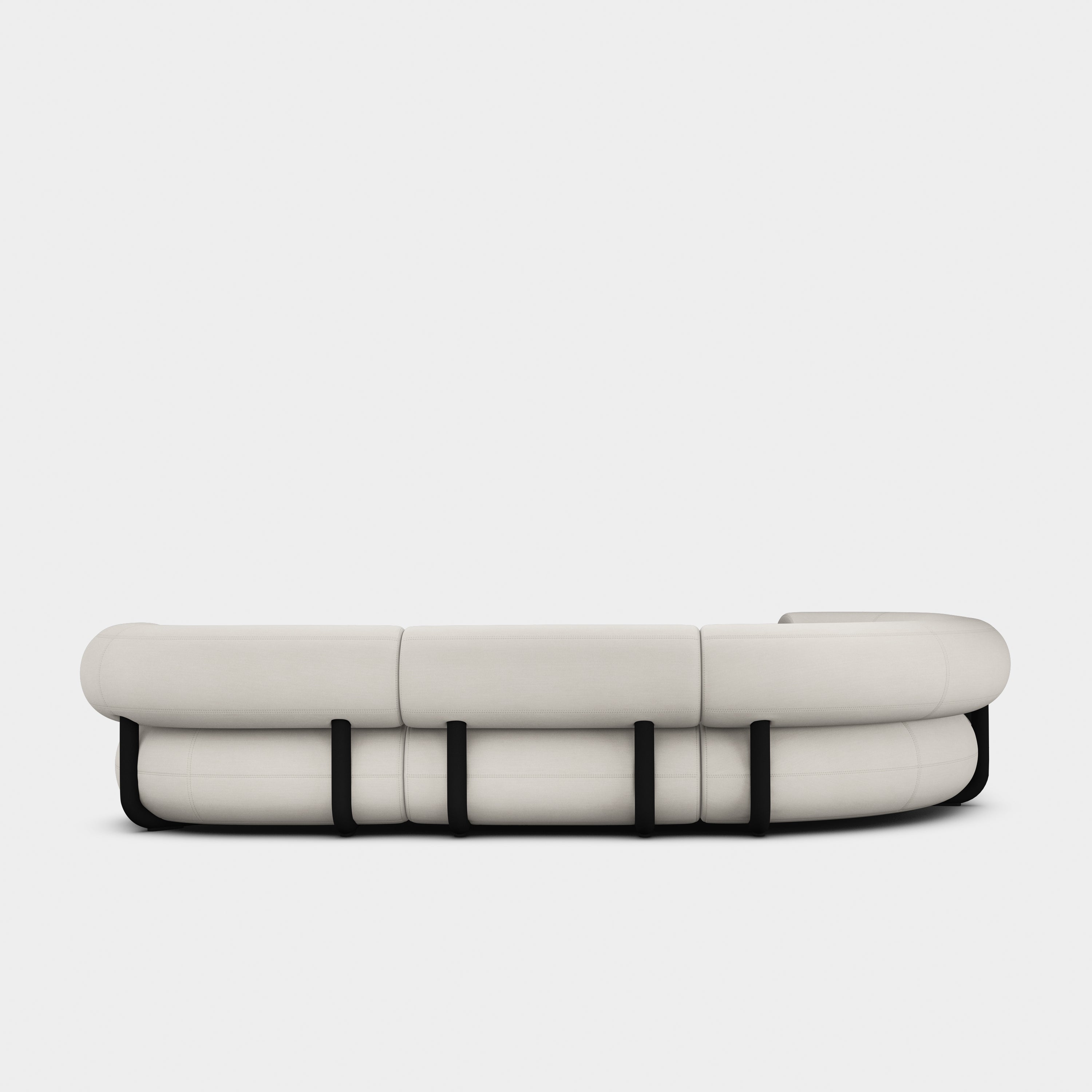Fat 4-Seater Right Corner Modular Sofa