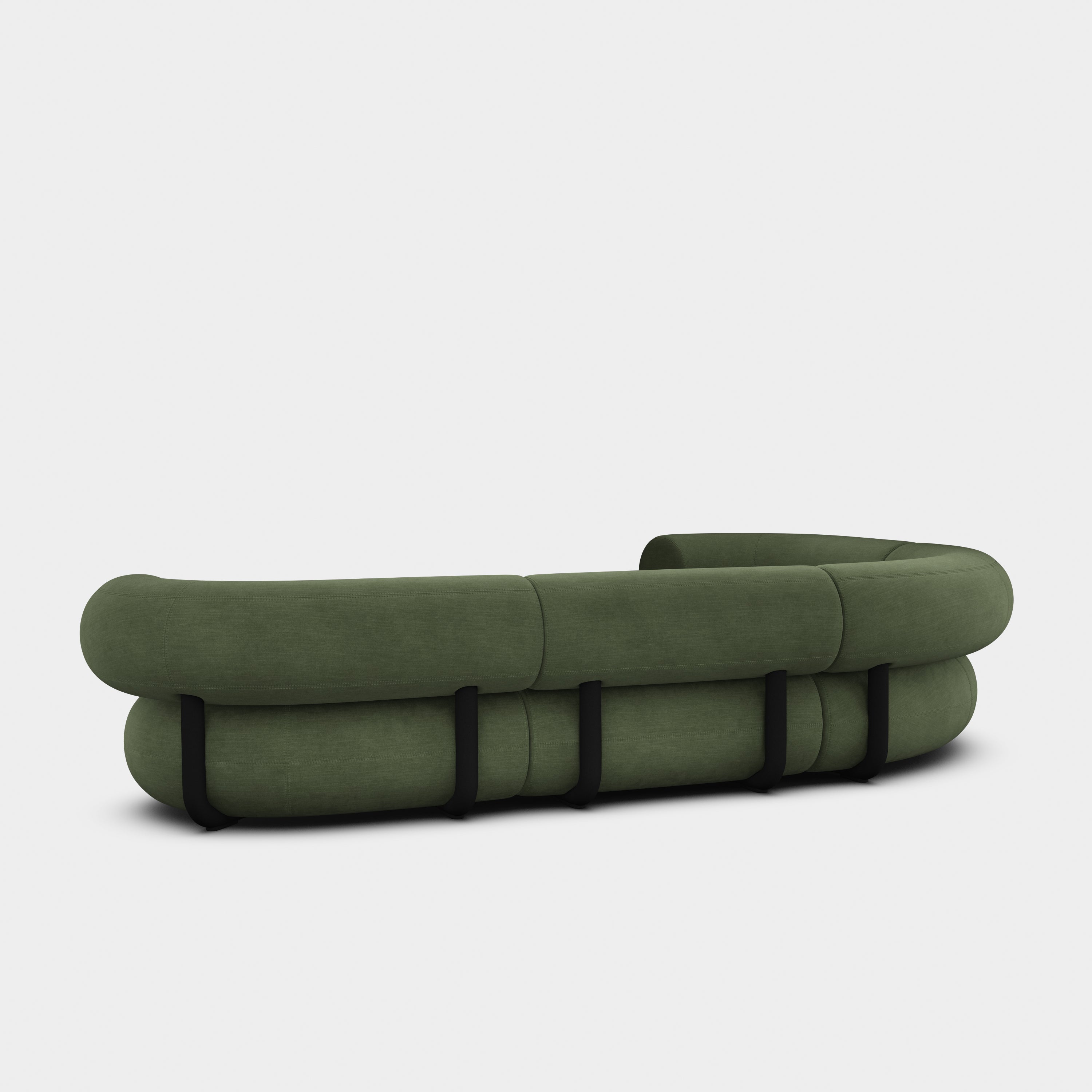 Fat 4-Seater Right Corner Modular Sofa