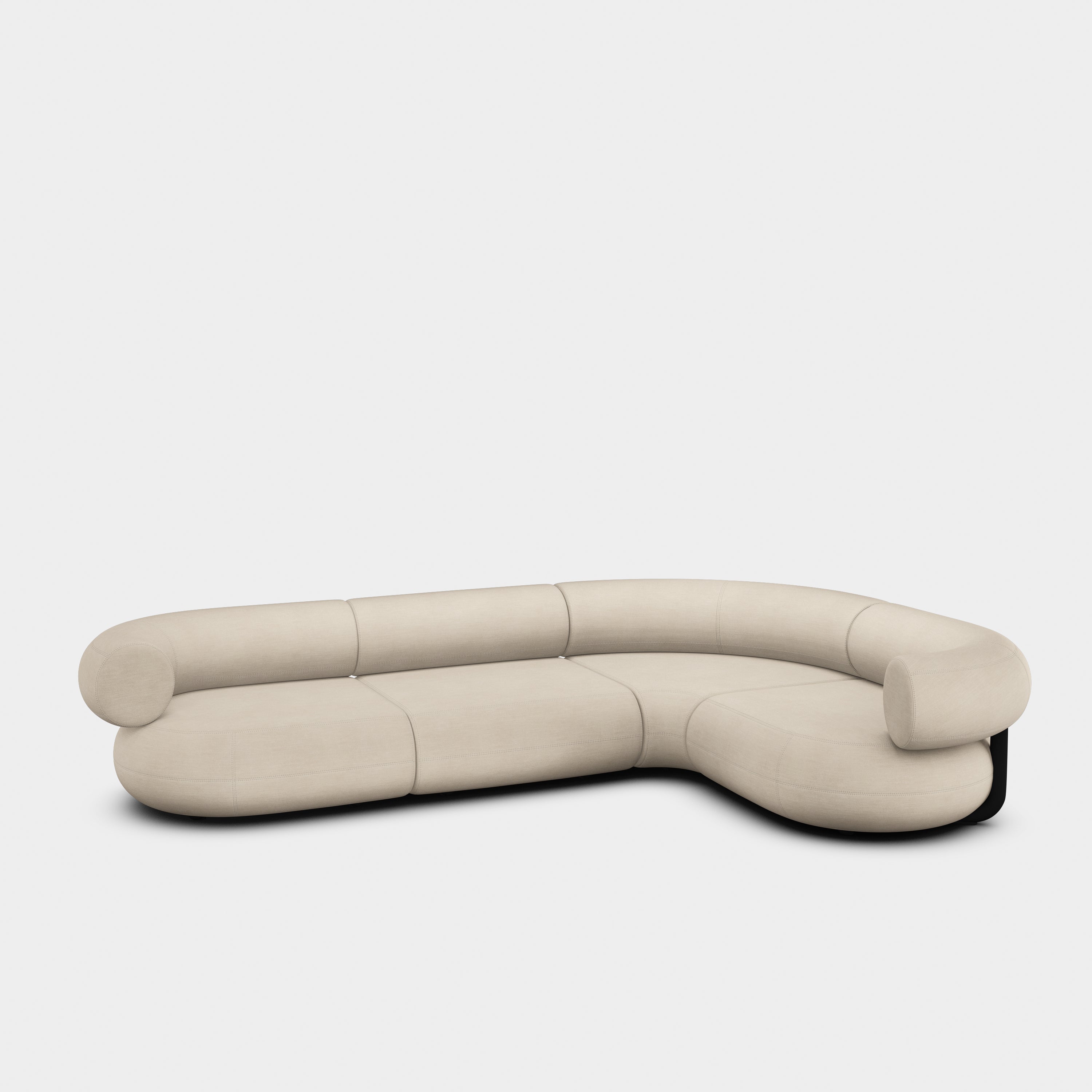Fat 4-Seater Right Corner Modular Sofa