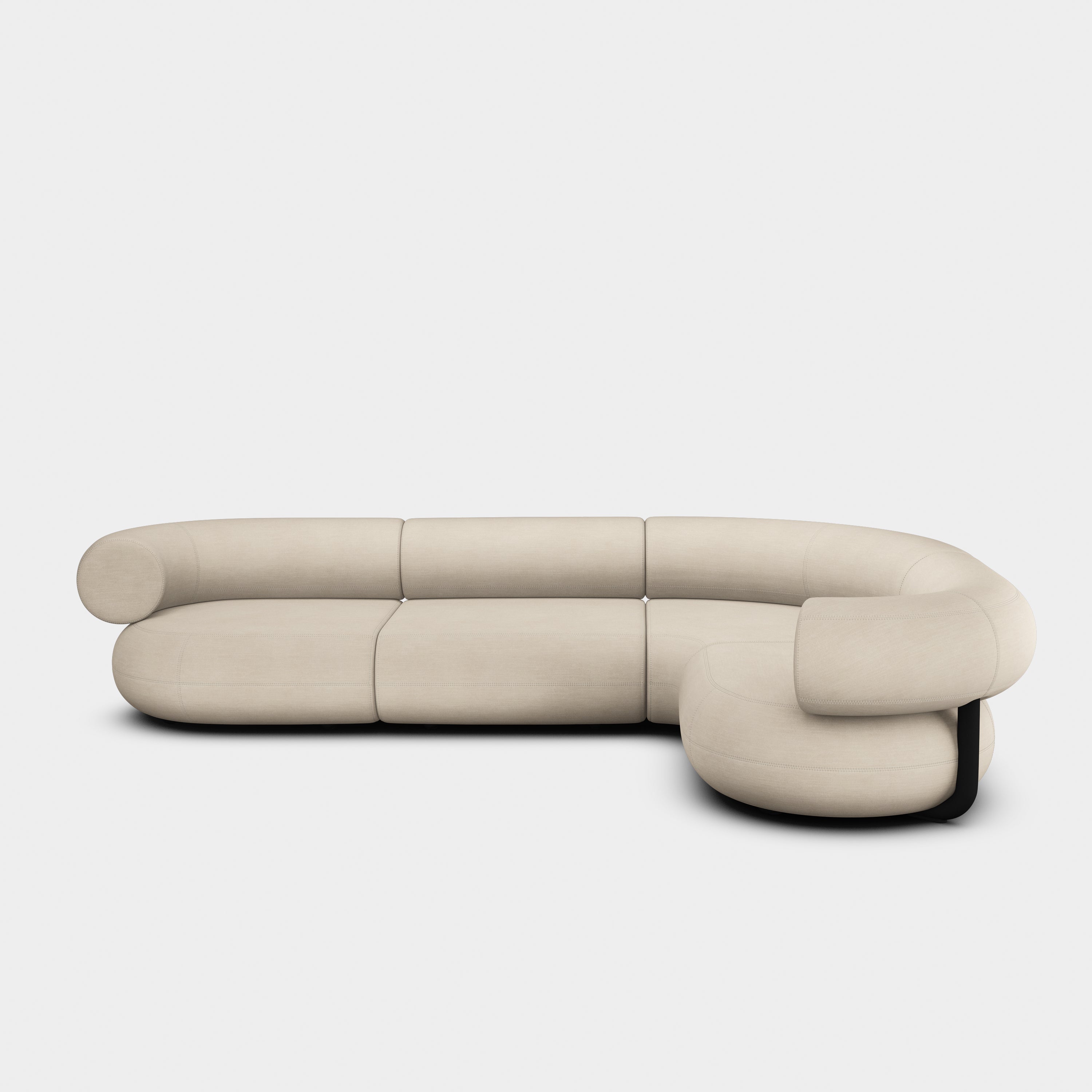 Fat 4-Seater Right Corner Modular Sofa