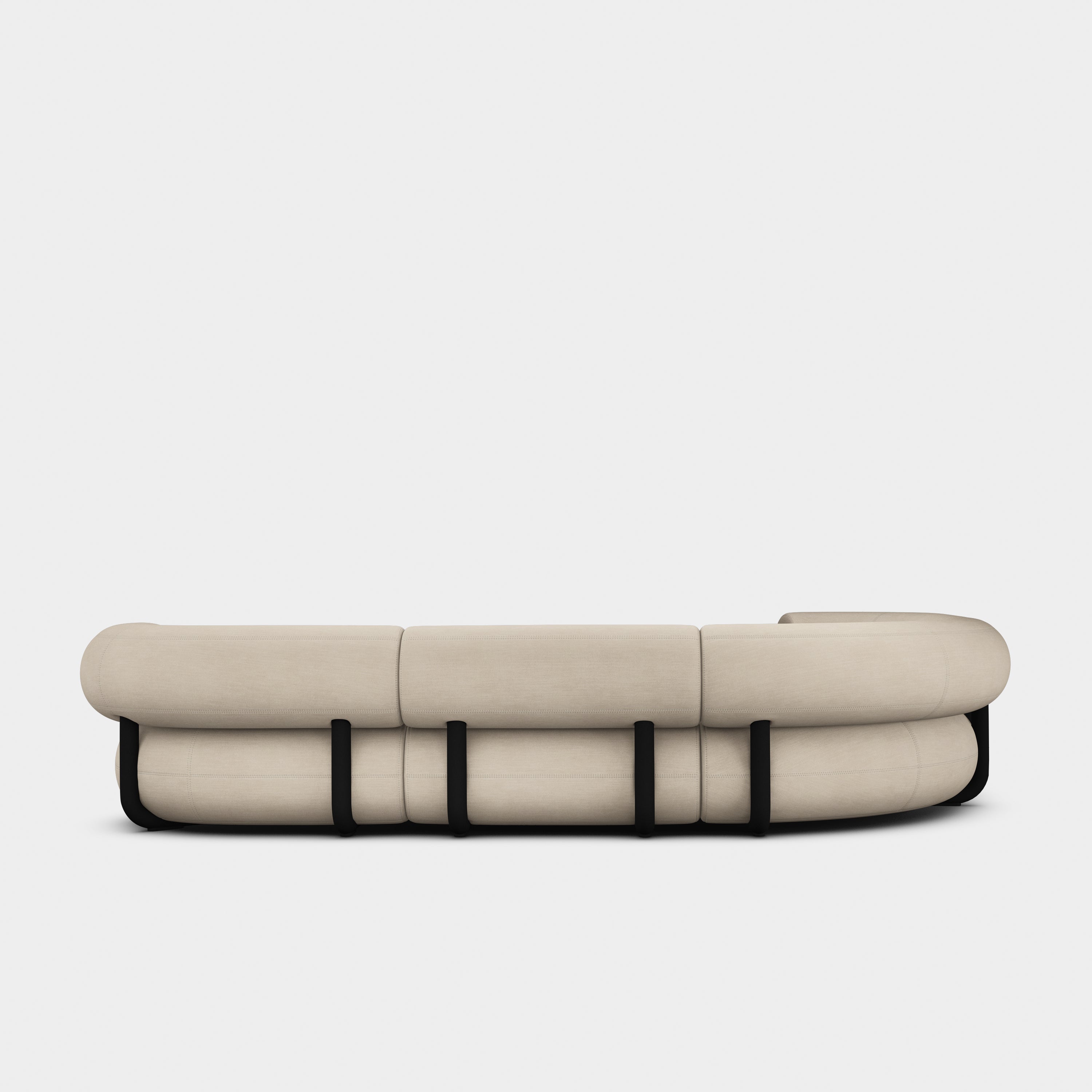 Fat 4-Seater Right Corner Modular Sofa