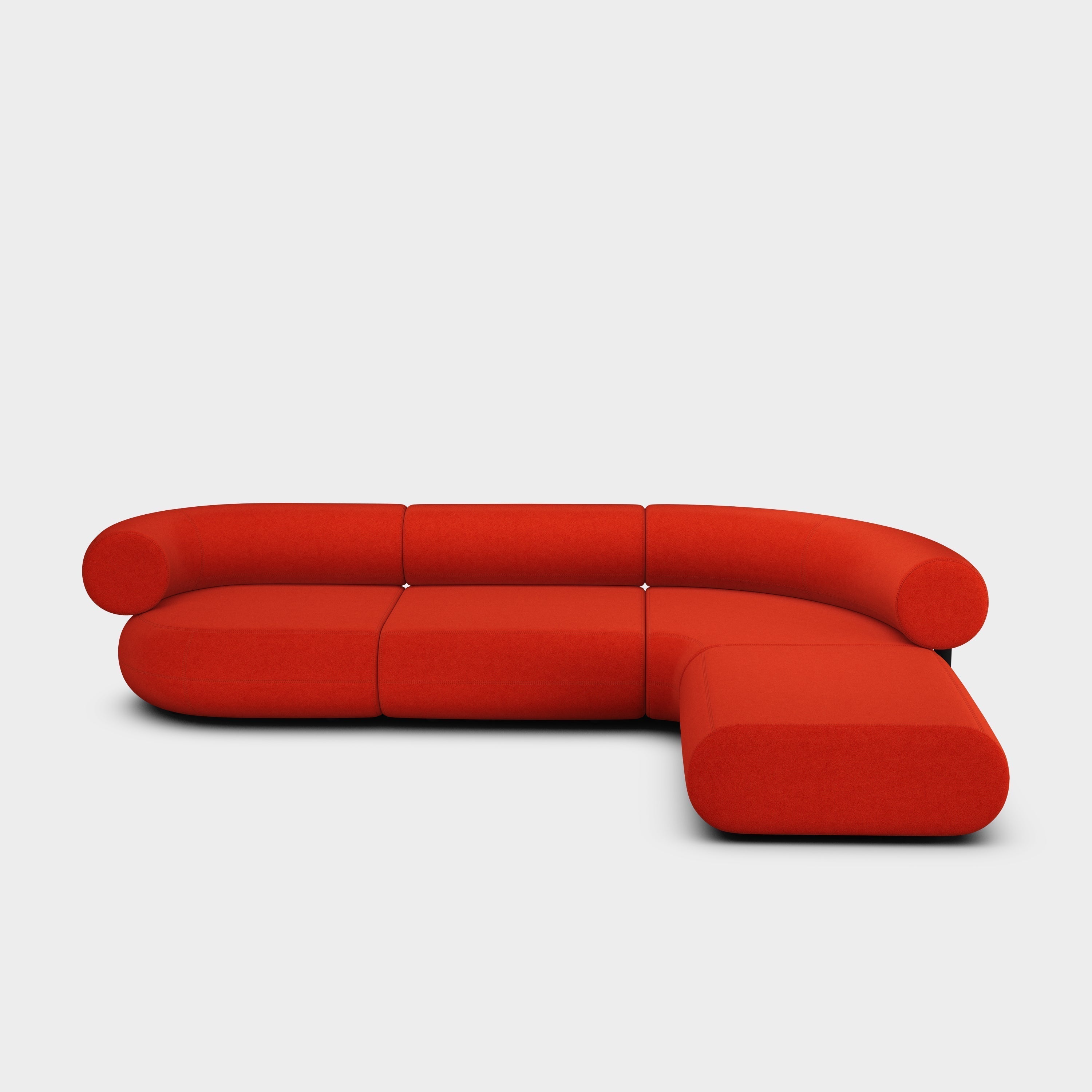 Fat 4-Seater Right Lounge Corner Modular Sofa
