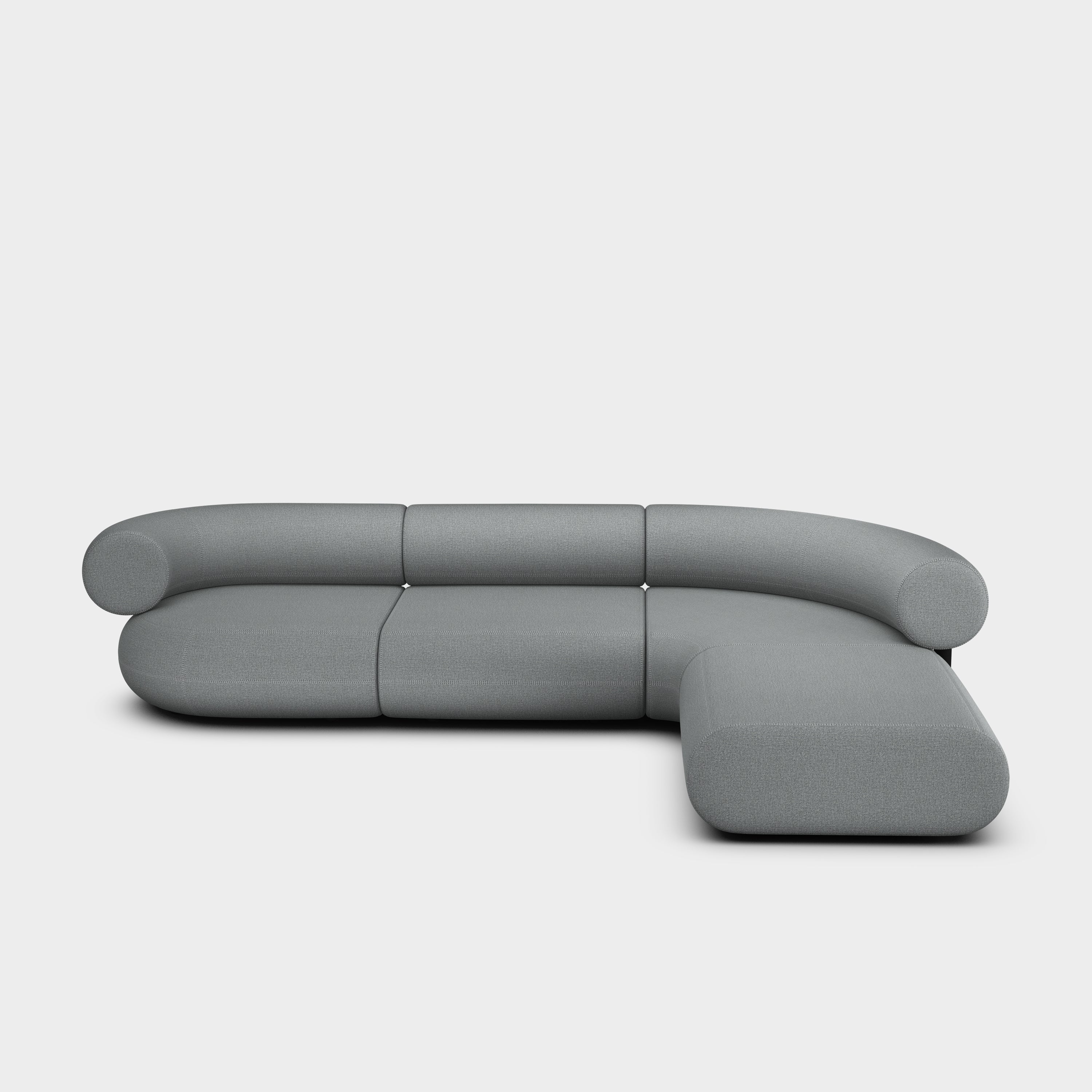Fat 4-Seater Right Lounge Corner Modular Sofa