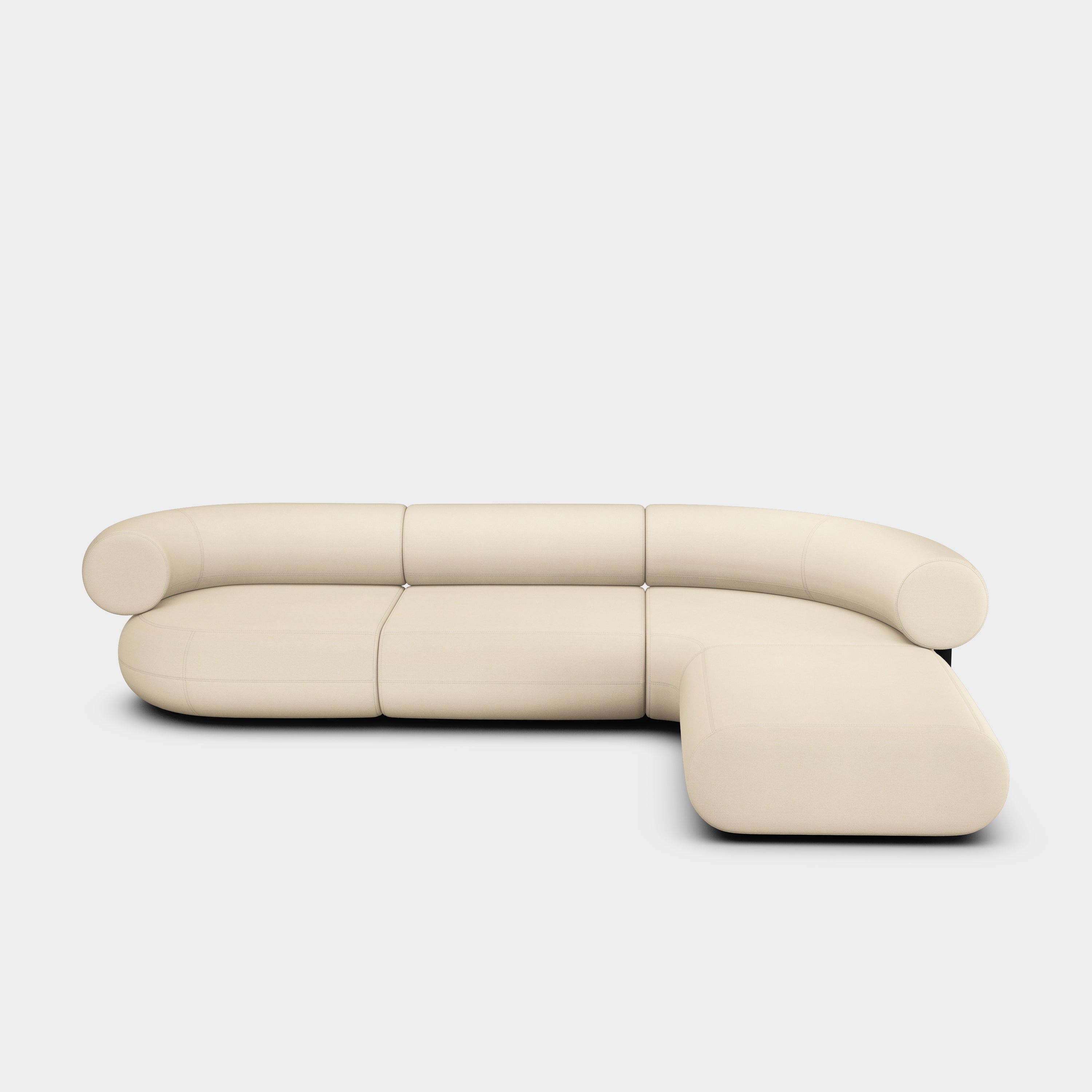 Fat 4-Seater Right Lounge Corner Modular Sofa