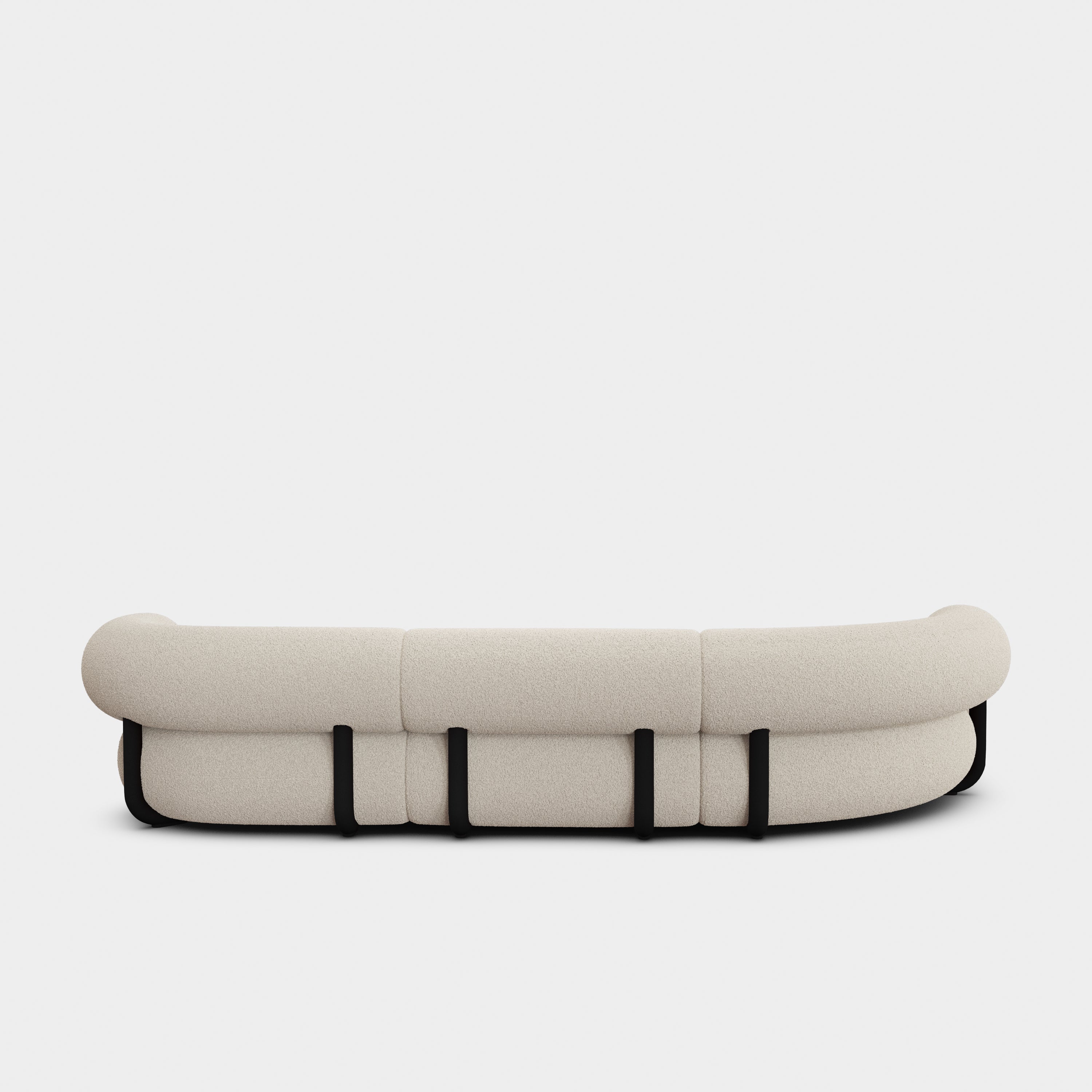 Fat 4-Seater Right Lounge Corner Modular Sofa
