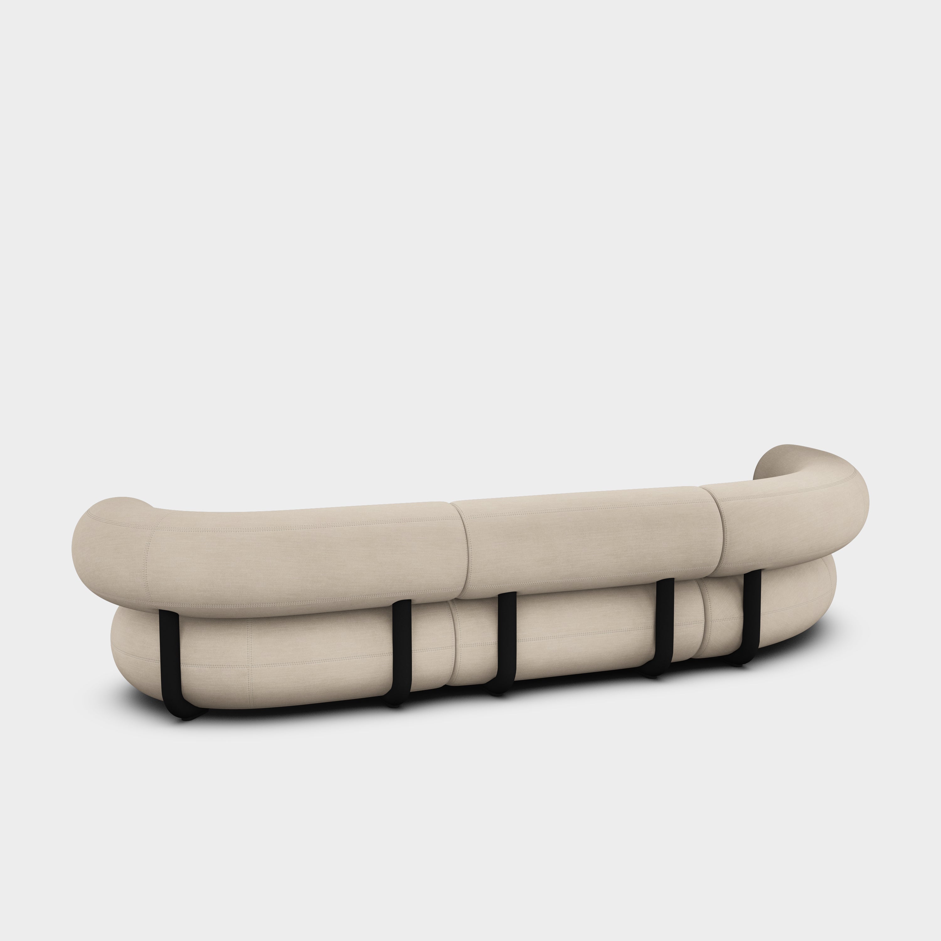 Fat 4-Seater Right Lounge Corner Modular Sofa