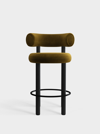 Black Wood & Forest Royal Velvet / 65cm / Royal - Forest (0162)