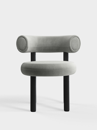 Black Wood & Silver Royal Velvet / Royal - Silver (125)